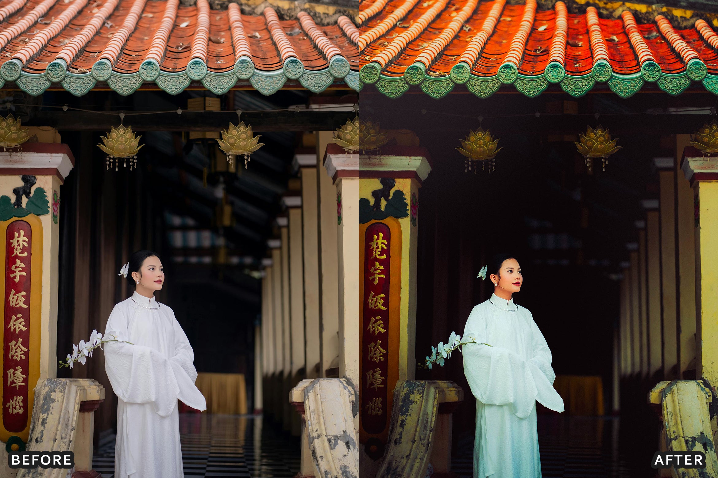 AI-Optimized Moody Red Cinematic Travel Lightroom Presets - Lightroom Presets - by AAA Presets