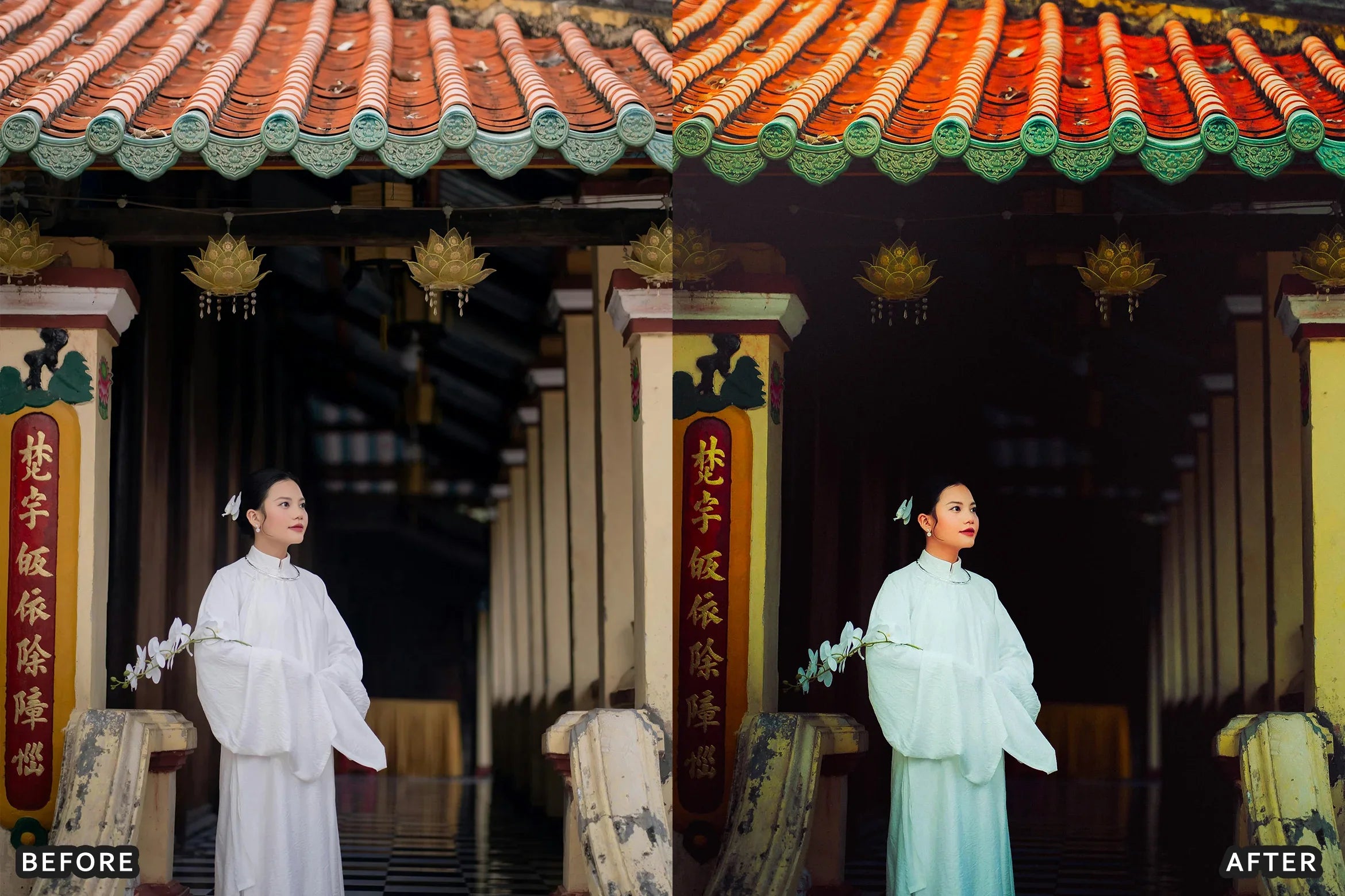 AI-Optimized Moody Red Cinematic Travel Lightroom Presets - Lightroom Presets - by AAA Presets