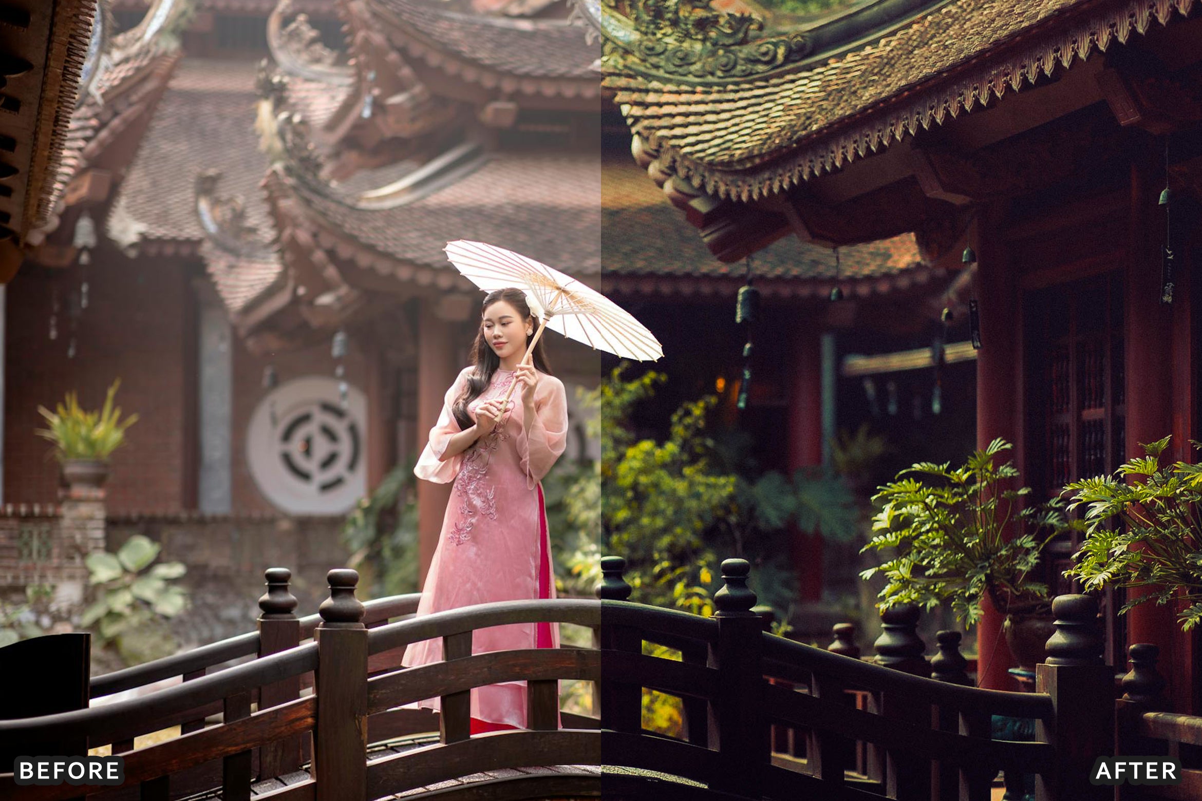 AI-Optimized Moody Red Cinematic Travel Lightroom Presets - Lightroom Presets - by AAA Presets