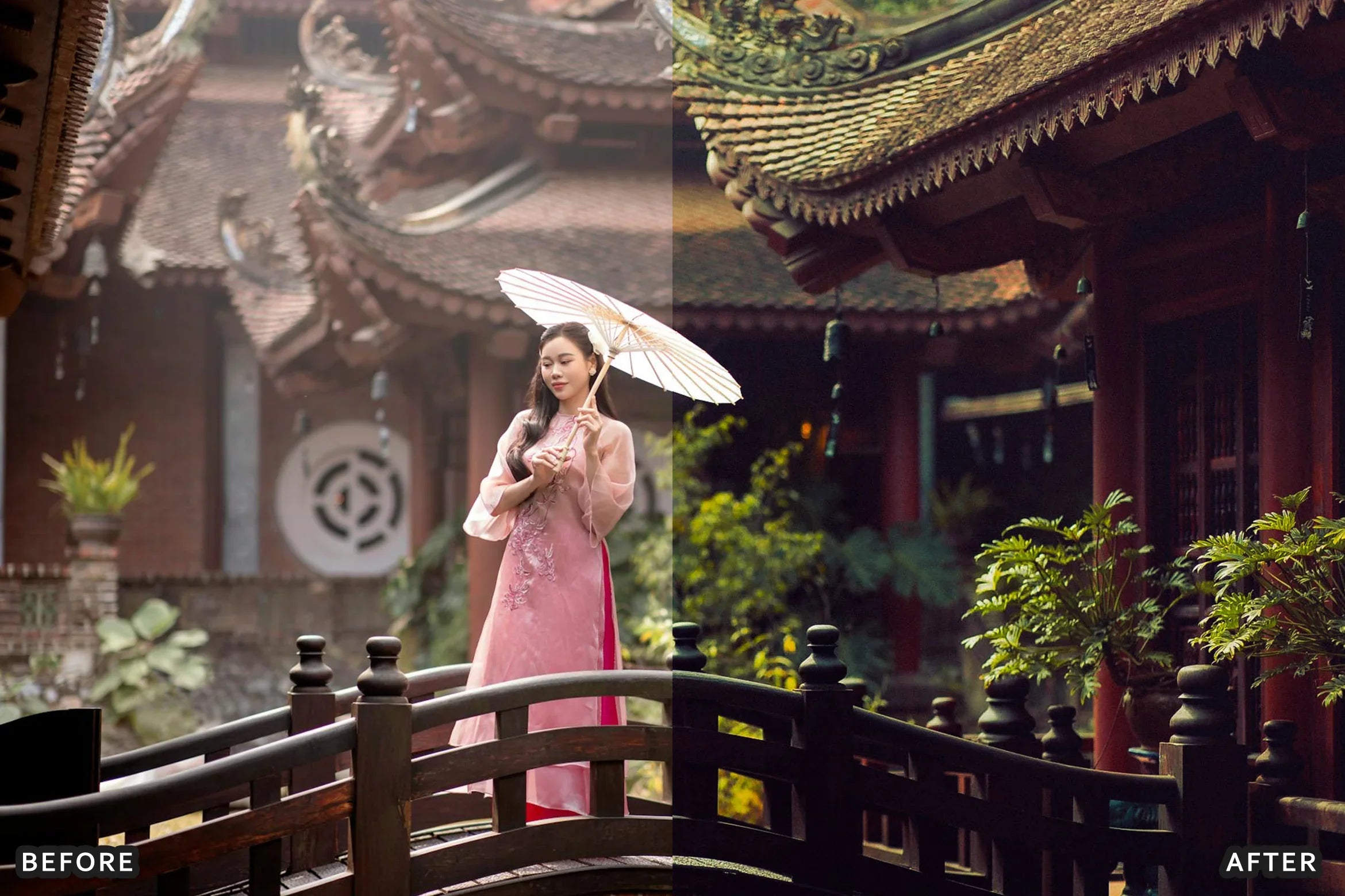 AI-Optimized Moody Red Cinematic Travel Lightroom Presets - Lightroom Presets - by AAA Presets