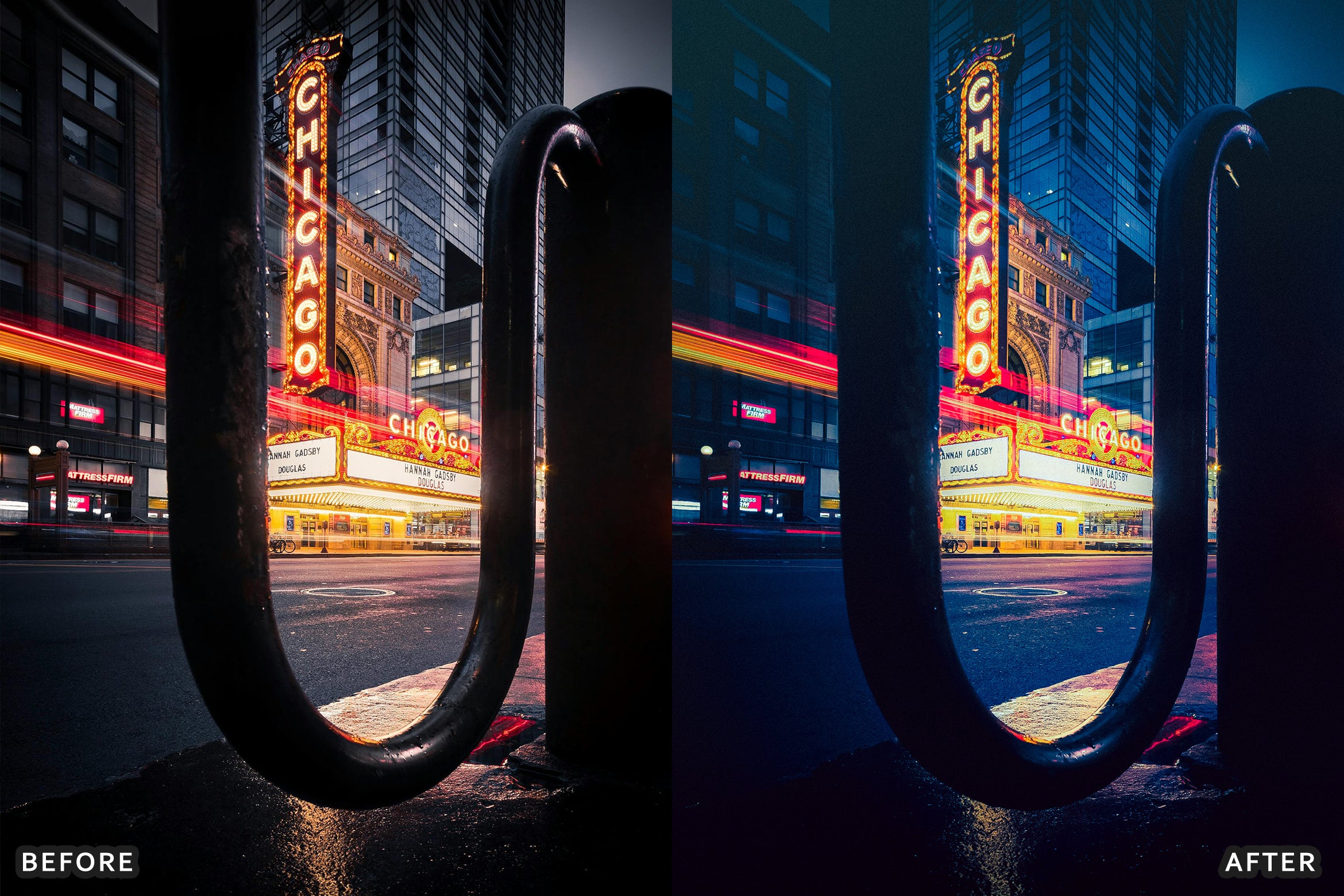AI-Optimized Neon Street Lightroom Presets