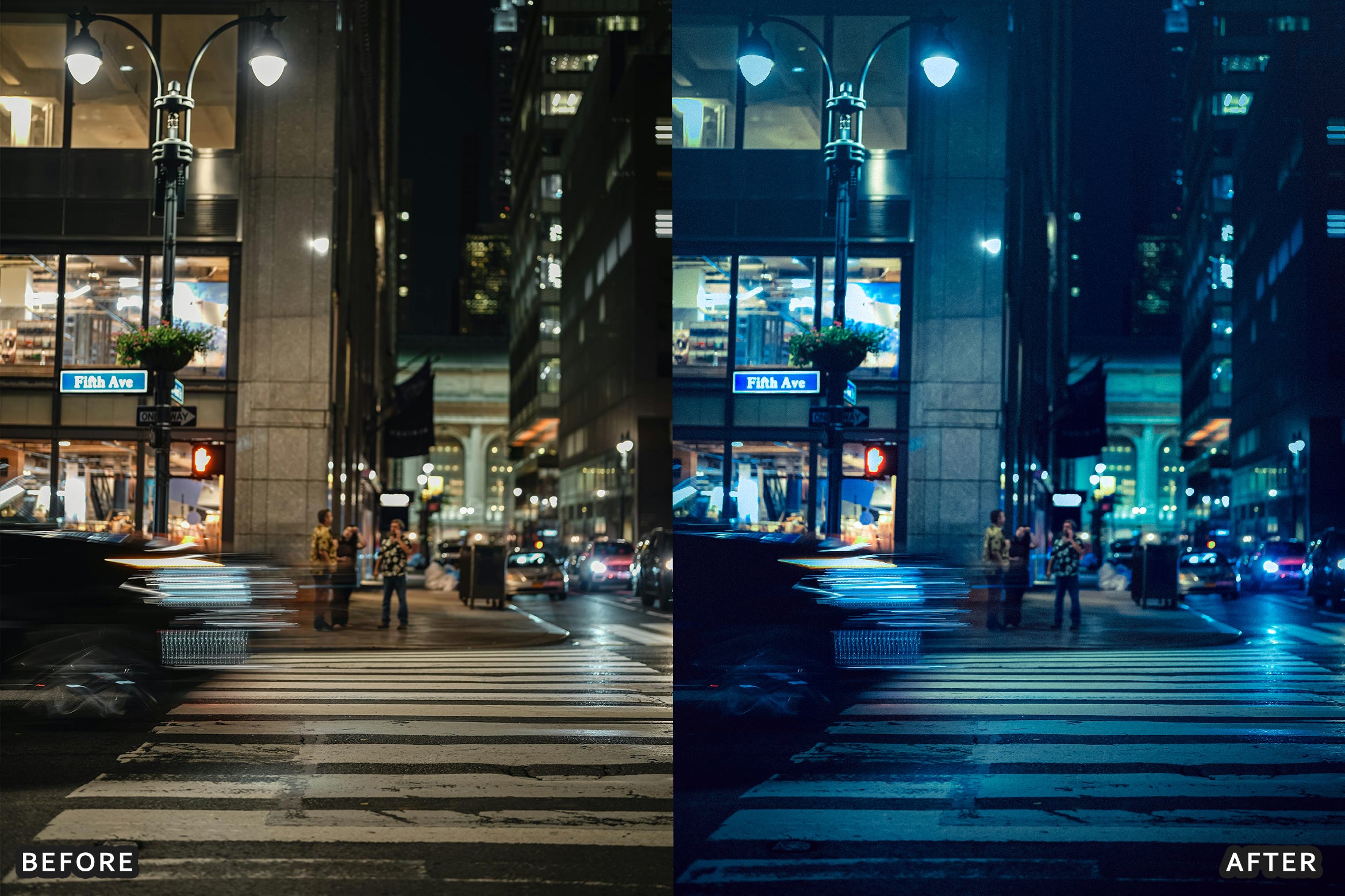 AI-Optimized Neon Street Lightroom Presets