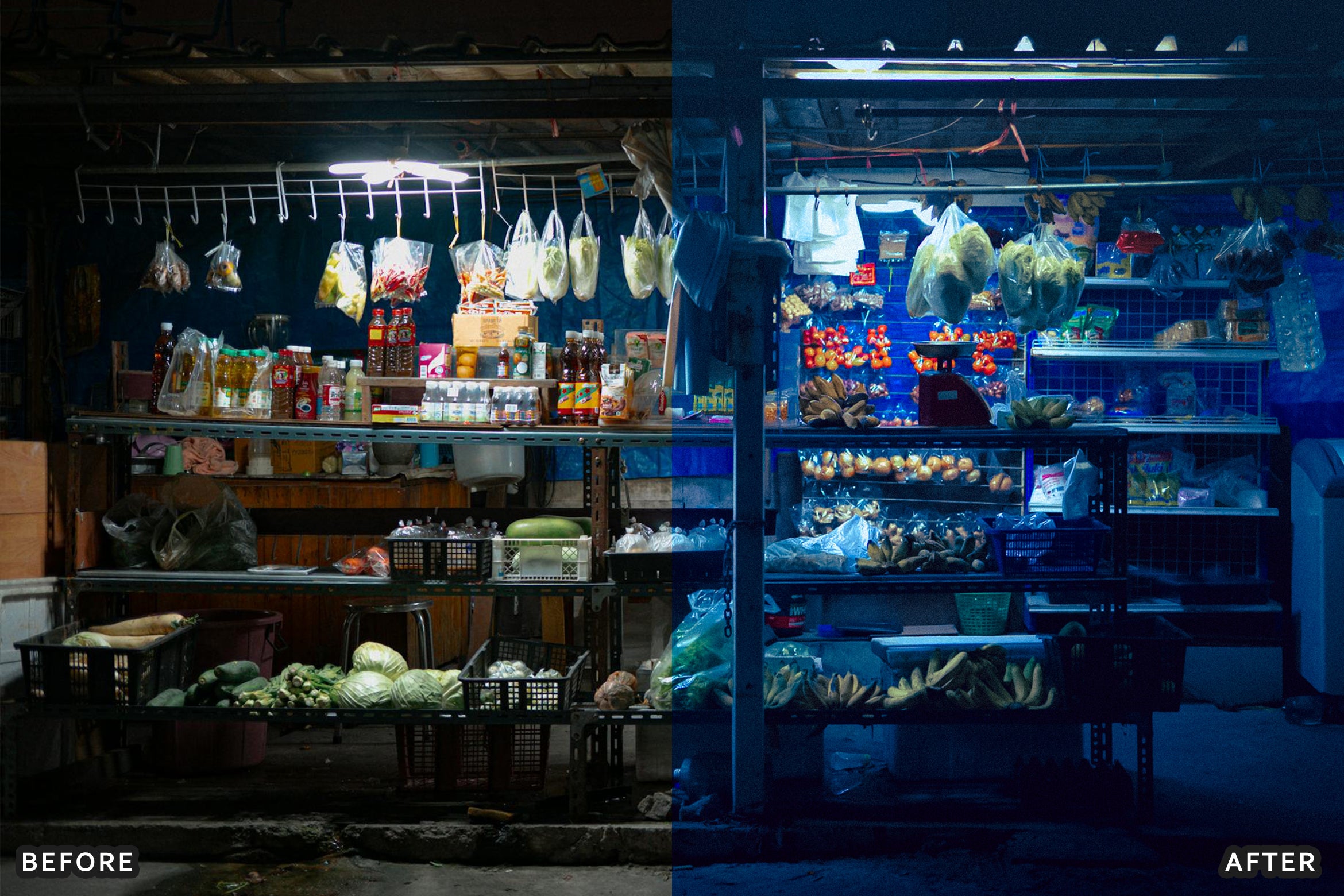 AI-Optimized Neon Street Lightroom Presets
