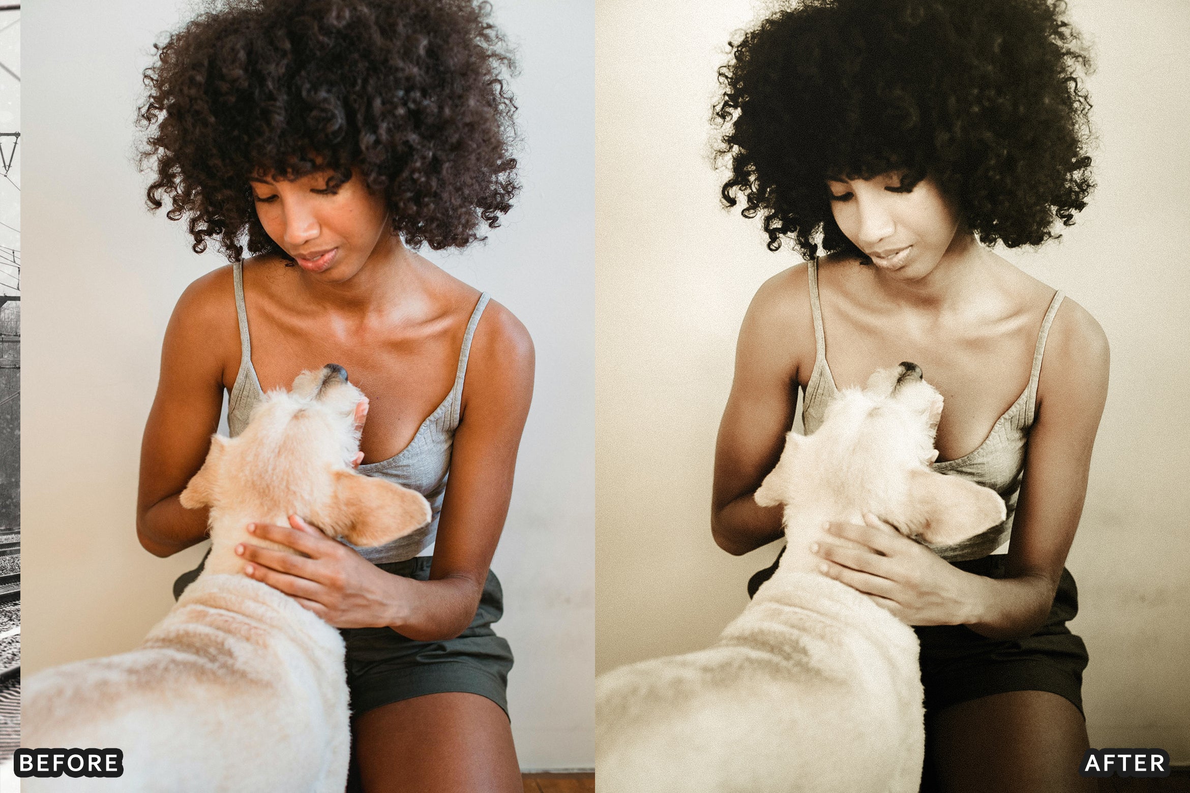 AI-Optimized Vintage Old Film Air Lightroom Presets