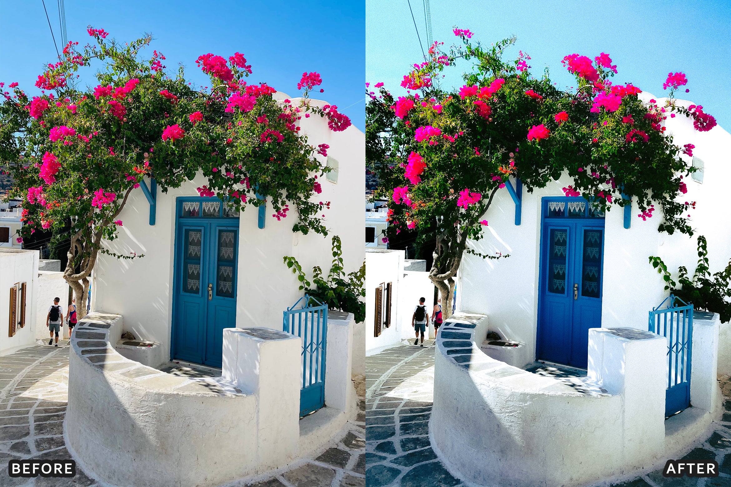 AI-Optimized Paros Cycladic Summer Lightroom Presets