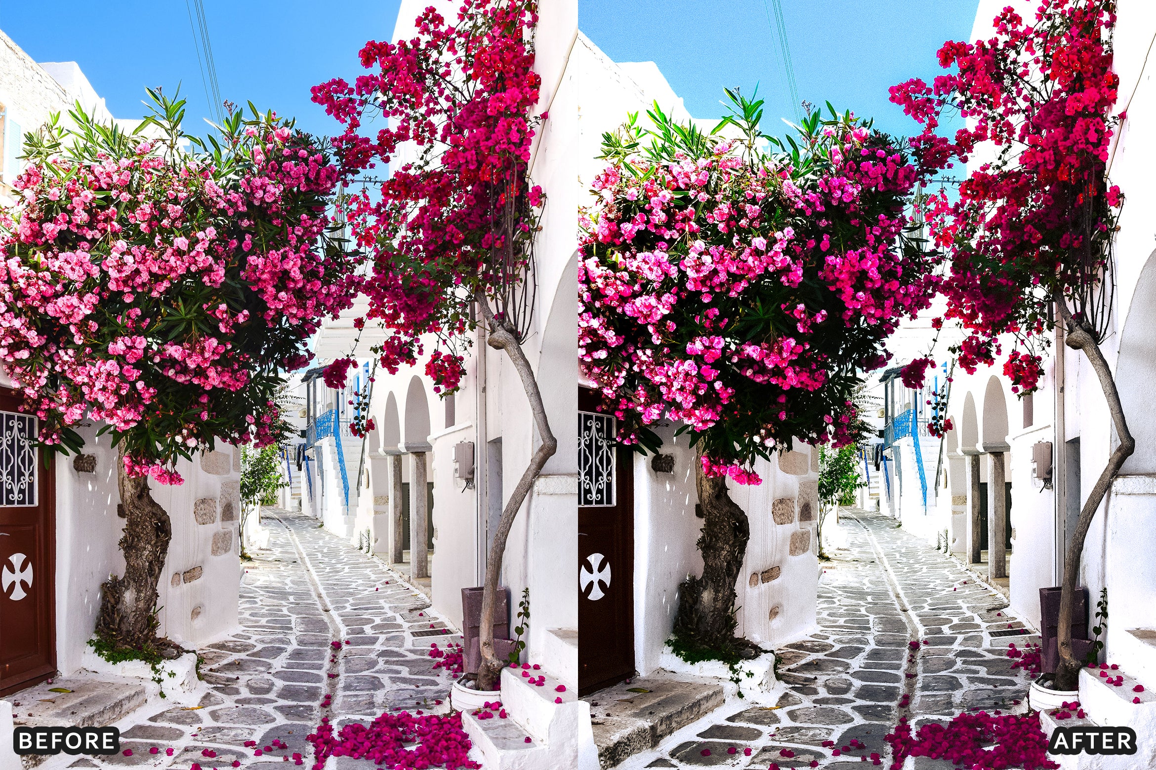 AI-Optimized Paros Cycladic Summer Lightroom Presets