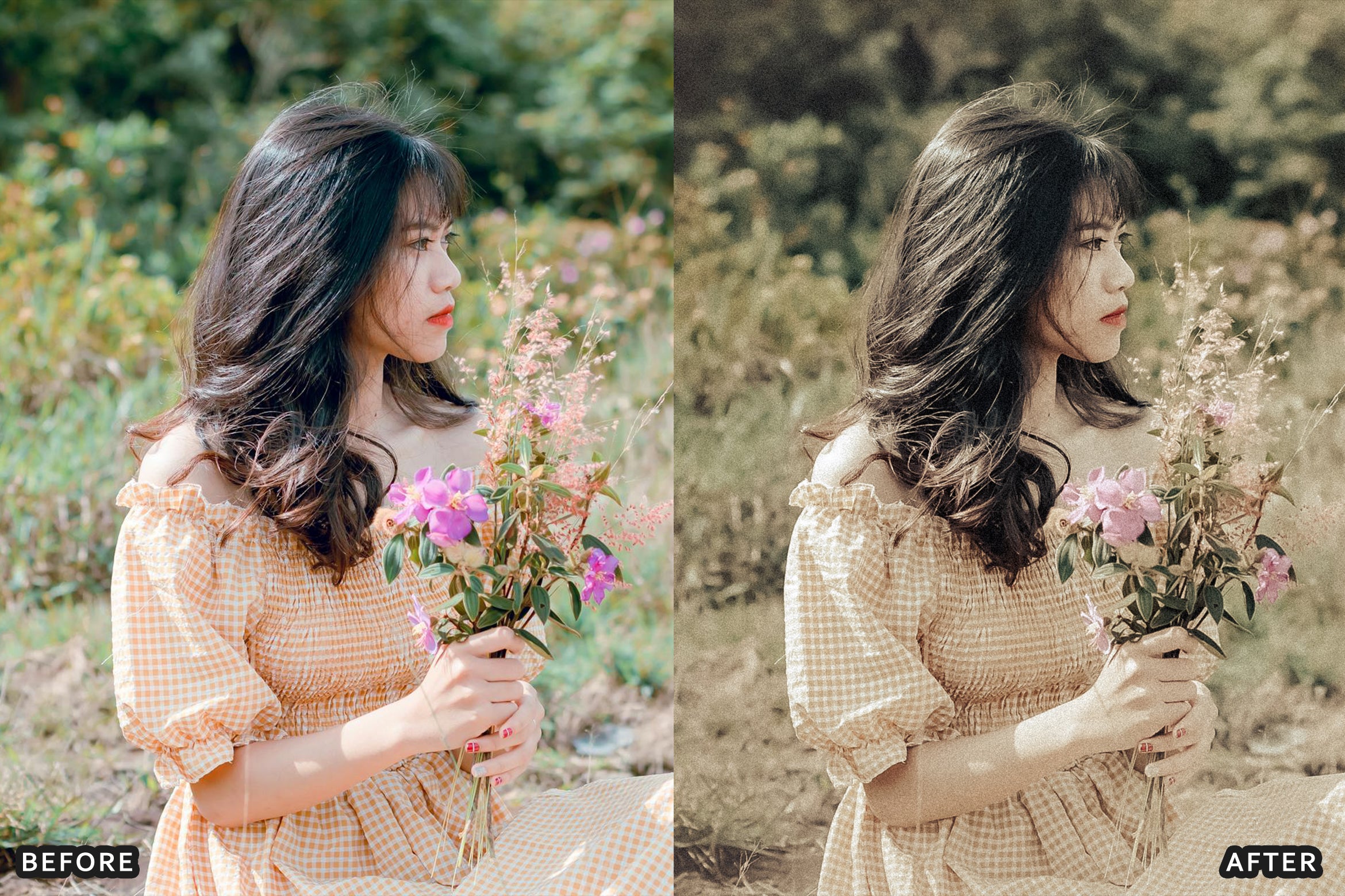 AI-Optimized Peachy Vintage Glow Lightroom Presets - Lightroom Presets - by AAA Presets
