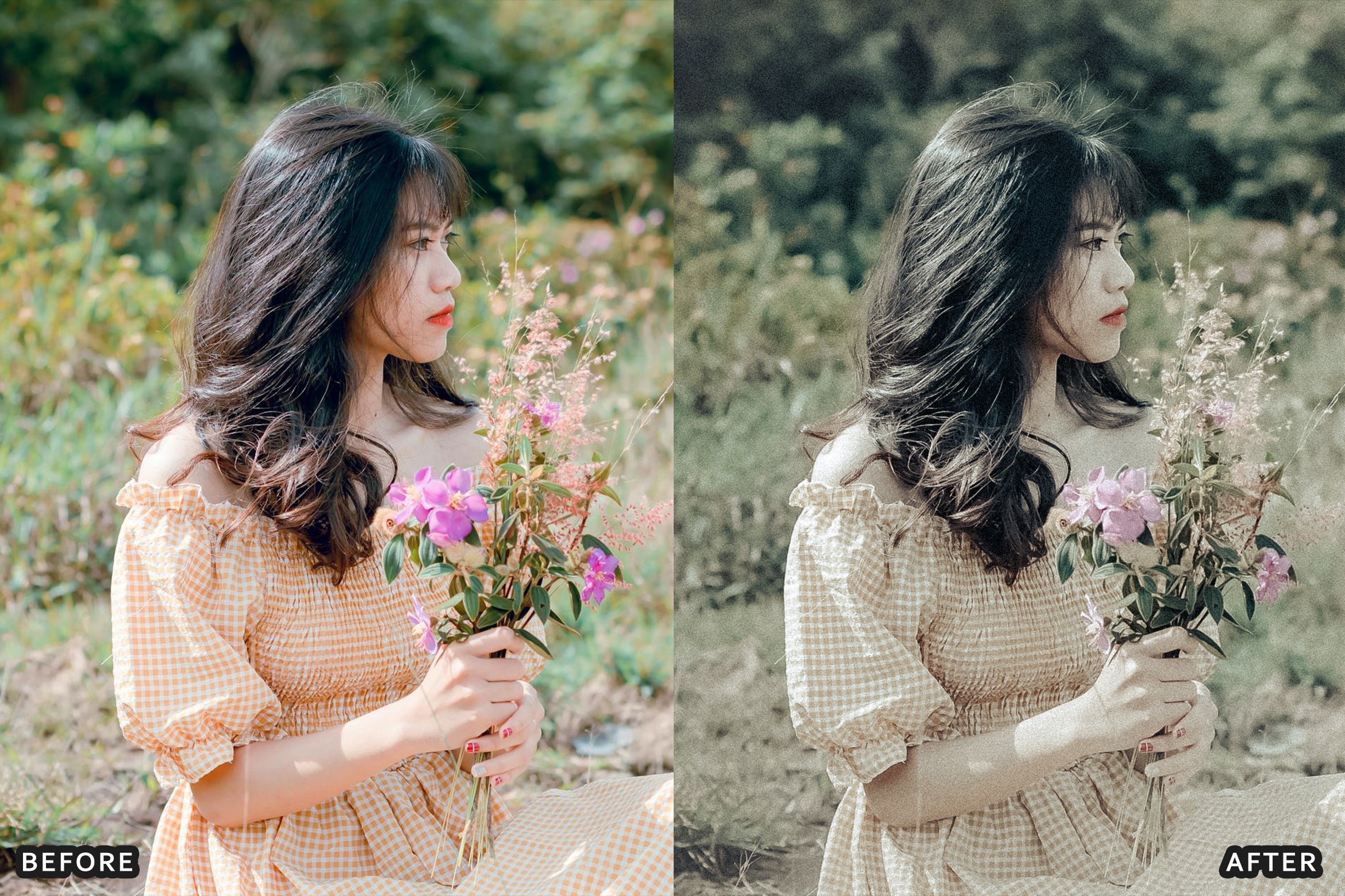 AI-Optimized Peachy Vintage Glow Lightroom Presets - Lightroom Presets - by AAA Presets