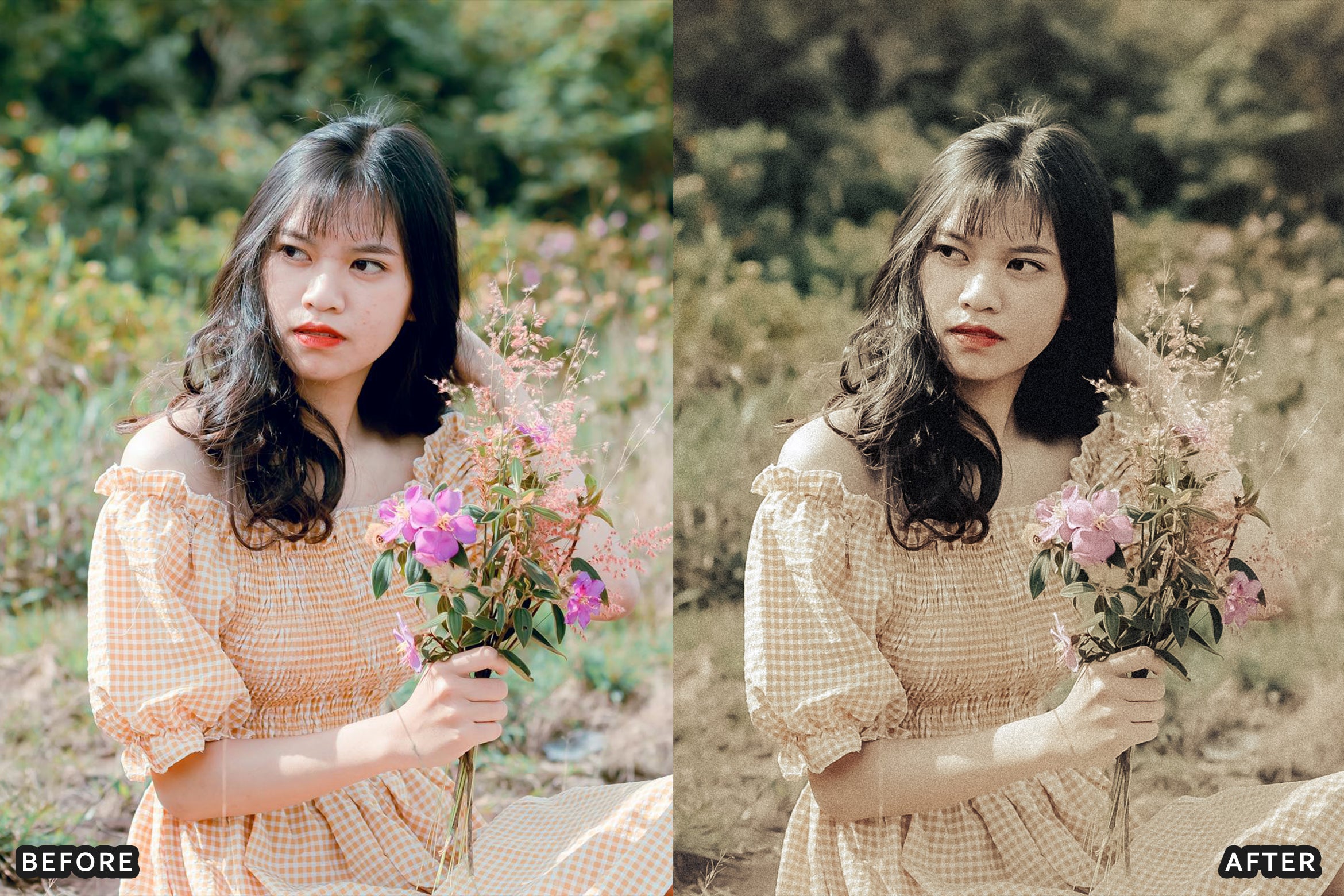 AI-Optimized Peachy Vintage Glow Lightroom Presets - Lightroom Presets - by AAA Presets
