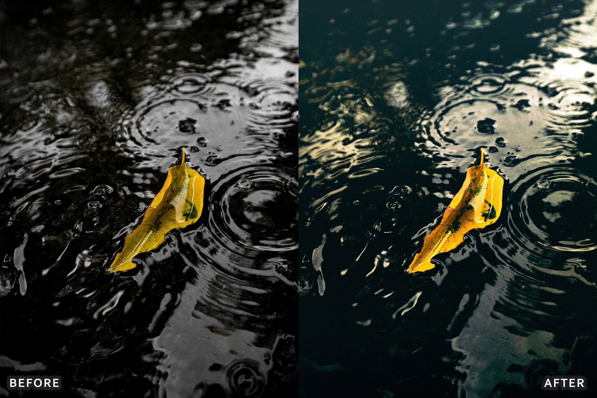 AI-Optimized Rainy Street Film Lightroom Presets