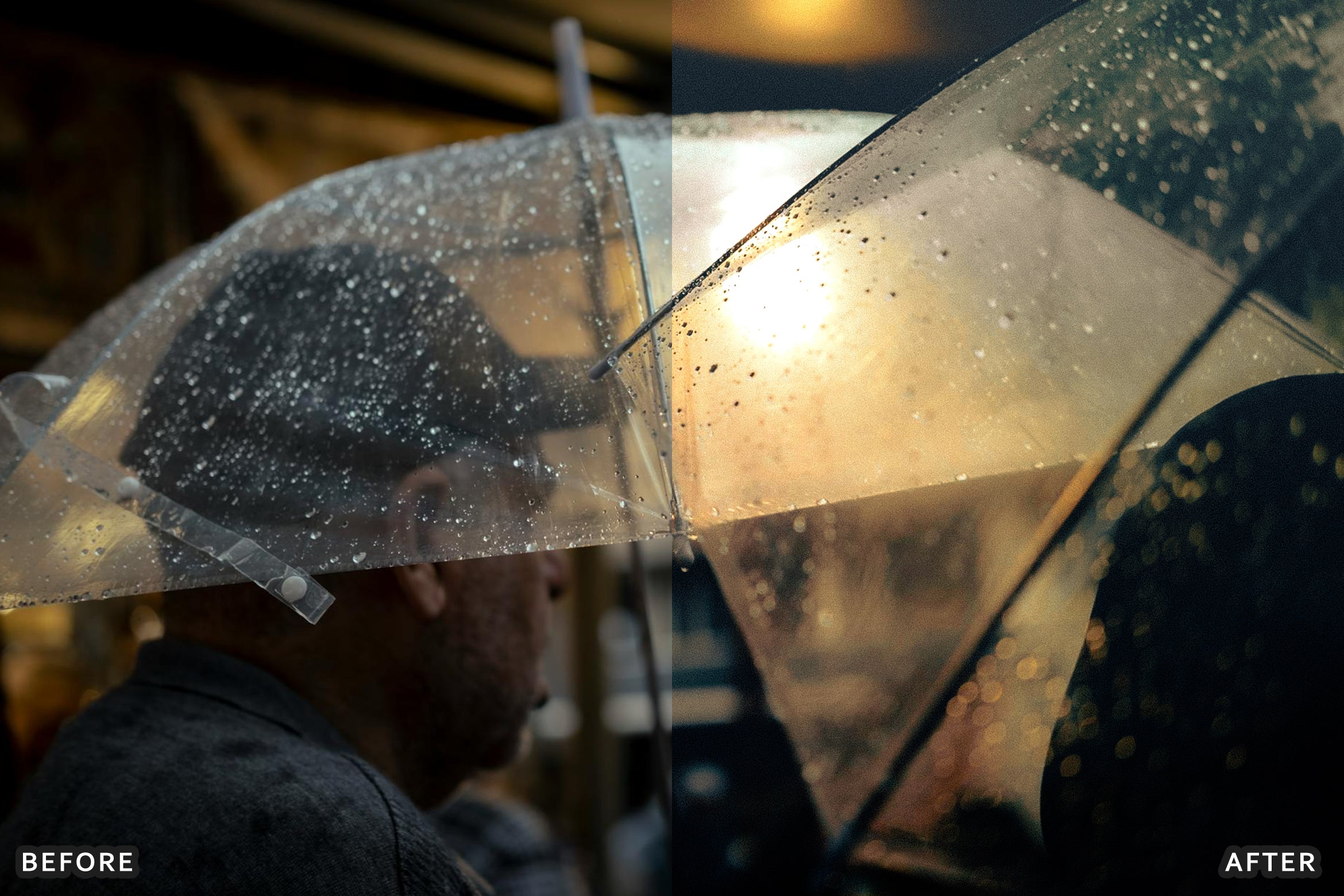 AI-Optimized Rainy Street Film Lightroom Presets