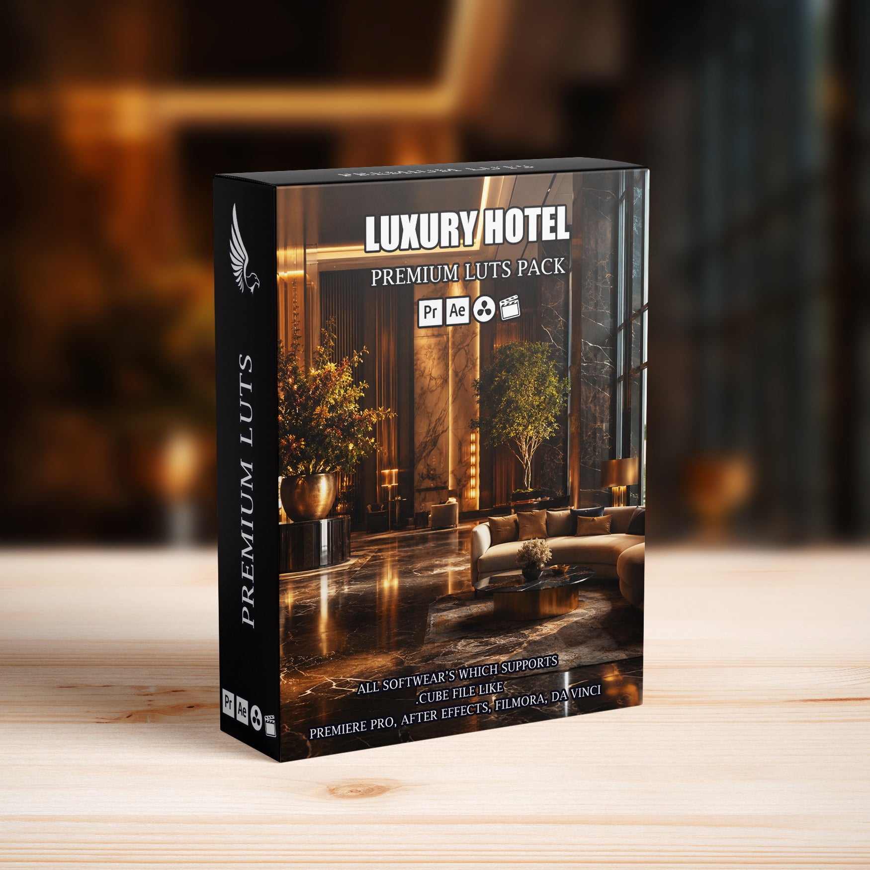 Luxury Hotel Interior Hospitality Cinematic LUTs Pack