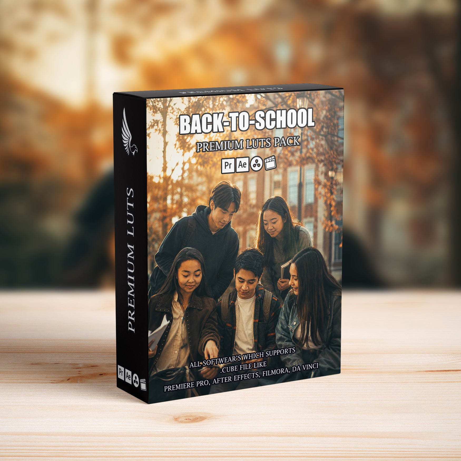 Back-to-School Campus Lifestyle Cinematic LUTs Pack