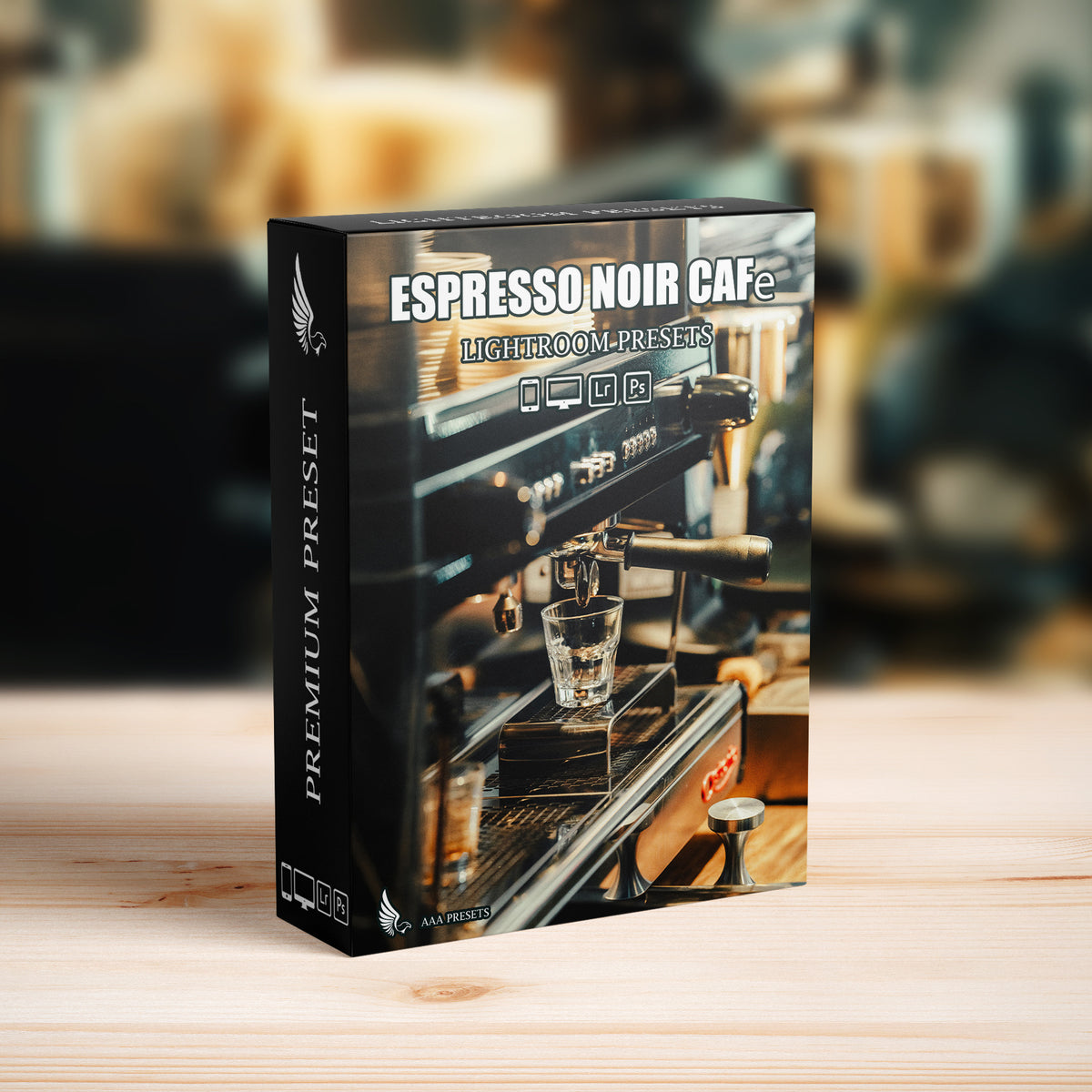 AI-Optimized Espresso Noir Café Lightroom Presets