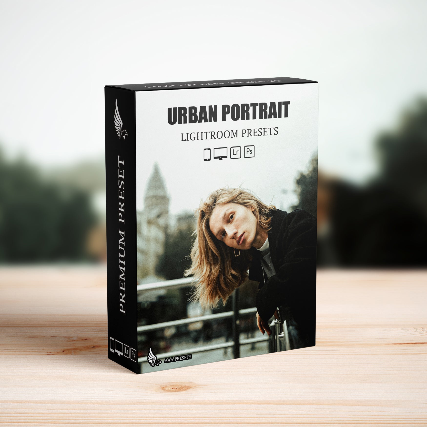 AI-Optimized Creamy Urban Portrait Lightroom Presets