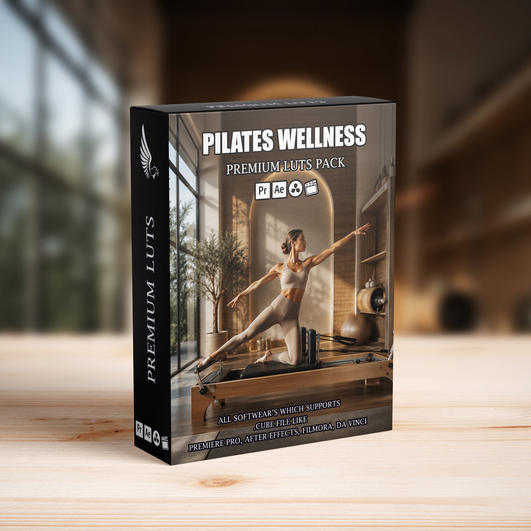 Pilates Wellness Studio Cinematic LUTs Pack