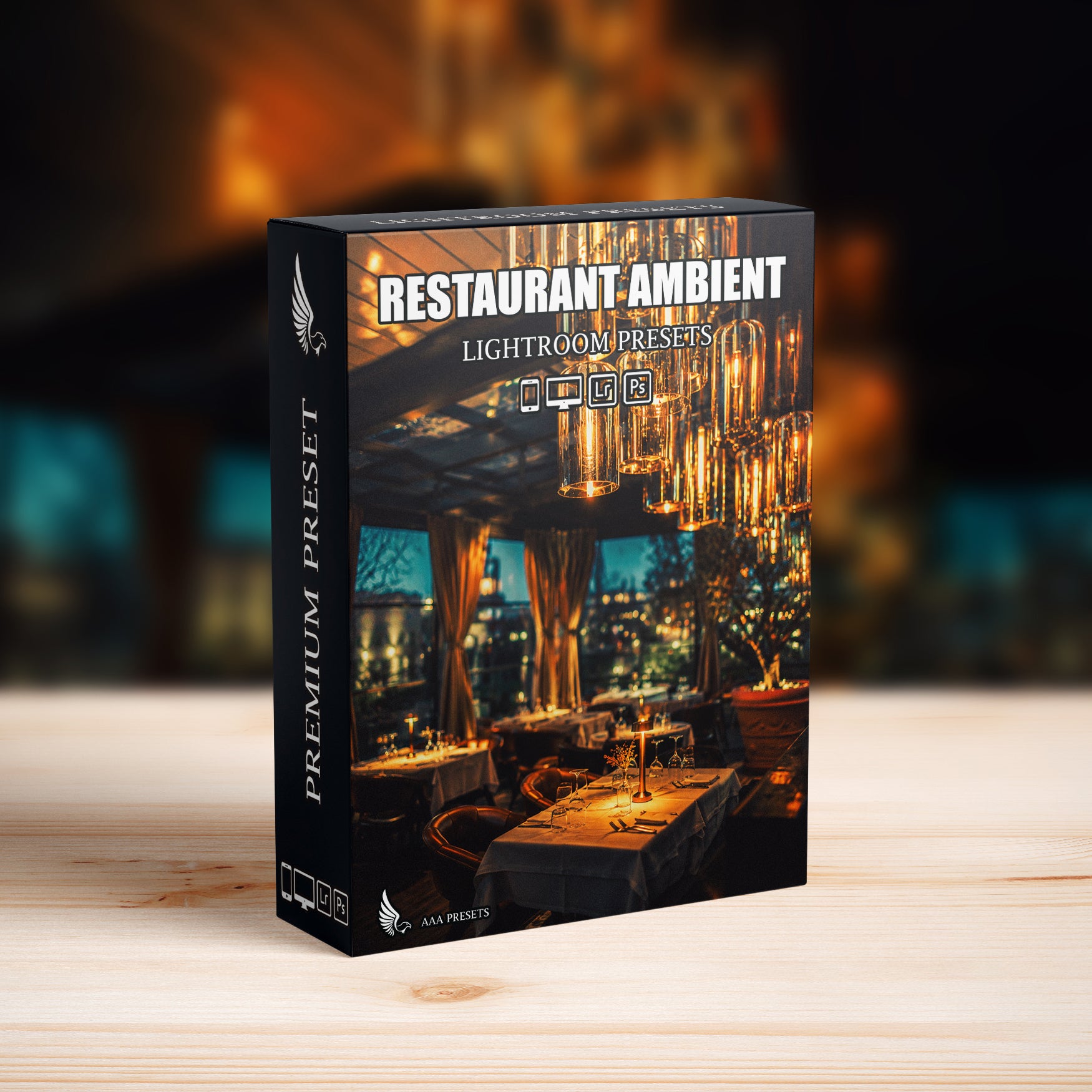 AI-Optimized Candlelight Restaurant Lightroom Presets