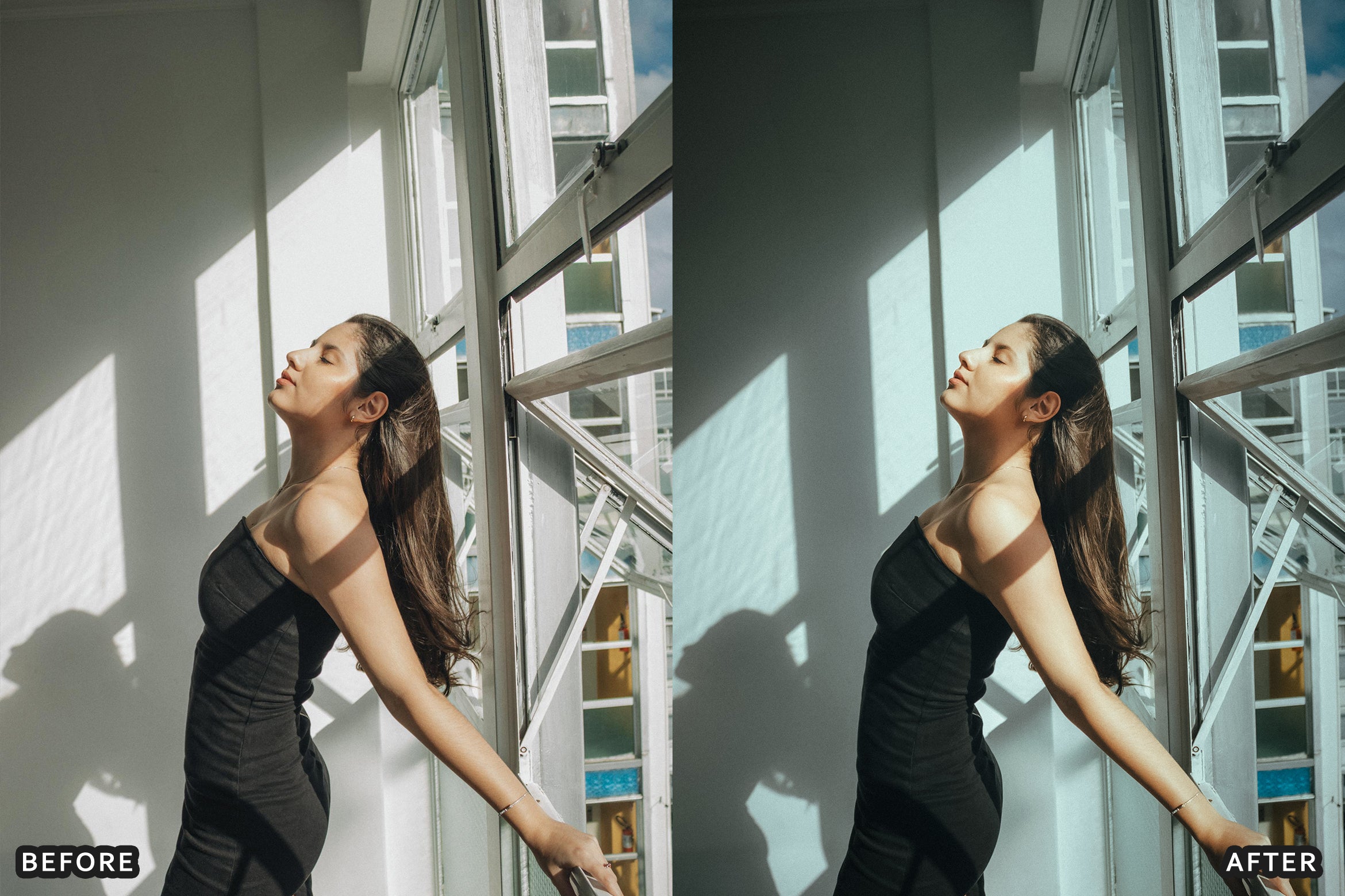 AI-Optimized Soft Window Light Lightroom Presets