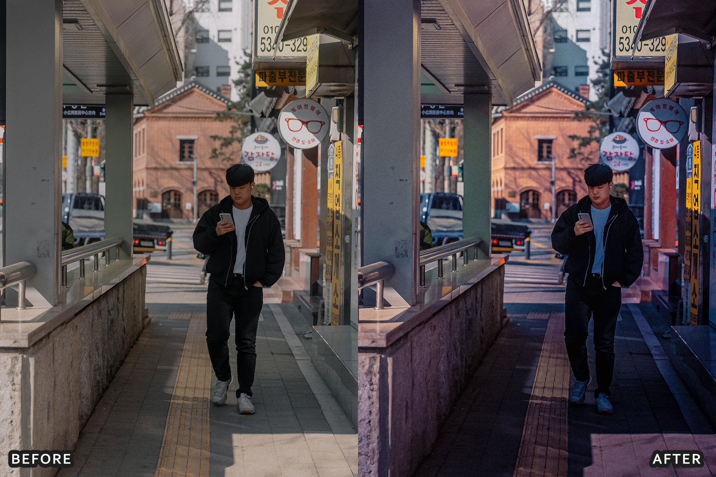 AI-Optimized Cinematic Street Movie Lightroom Presets - Lightroom Presets - by AAA Presets