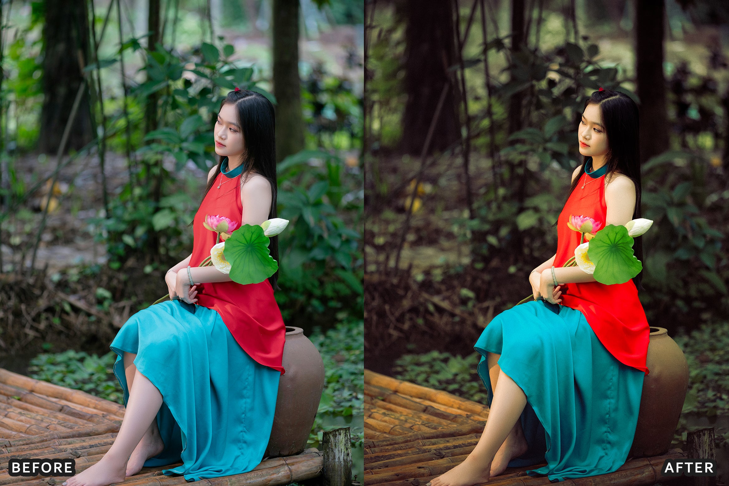 AI-Optimized Sunlit Meadow Vibrant Presets Pack - Lightroom Presets - by AAA Presets