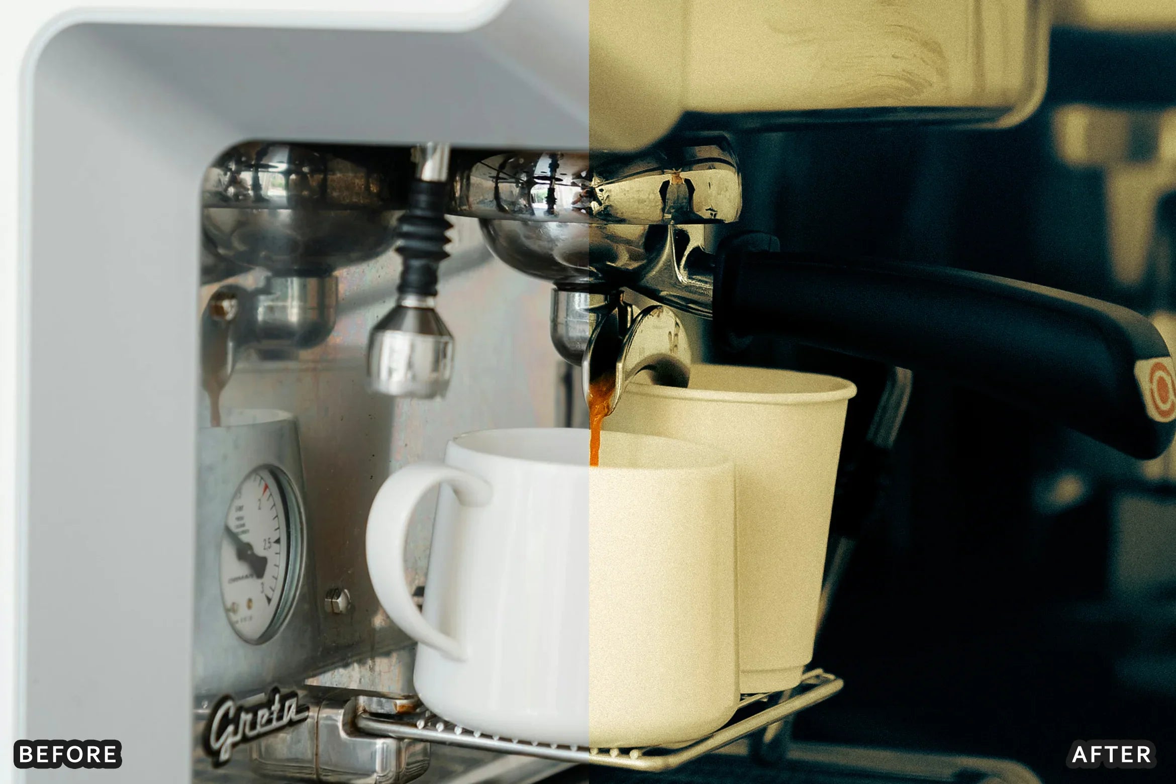 AI-Optimized Aesthetic Coffee Shop Warm Film Lightroom Presets - Lightroom Presets - by AAA Presets