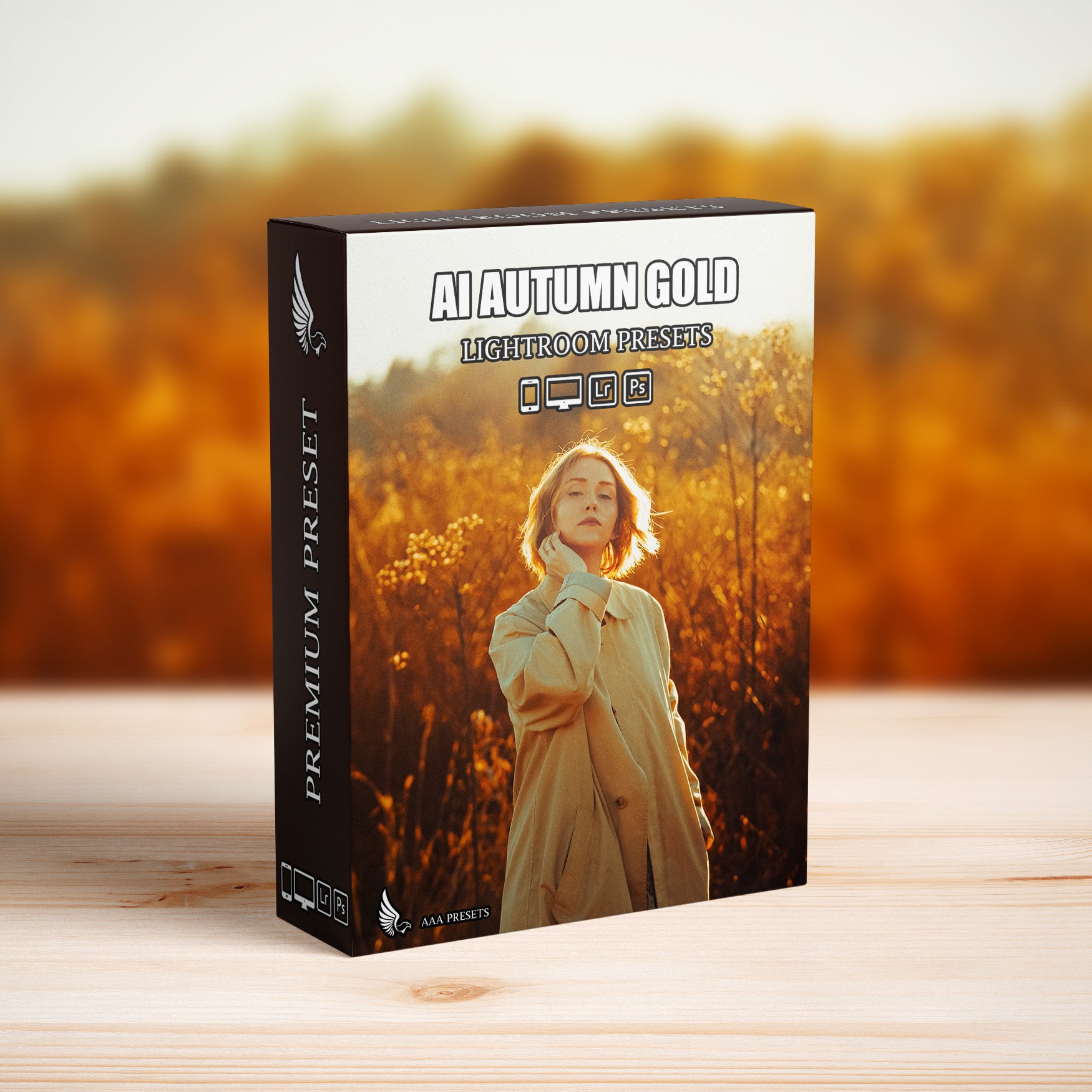 AI-Optimized Autumn Gold Tones Lightroom Presets - Lightroom Presets - by AAA Presets