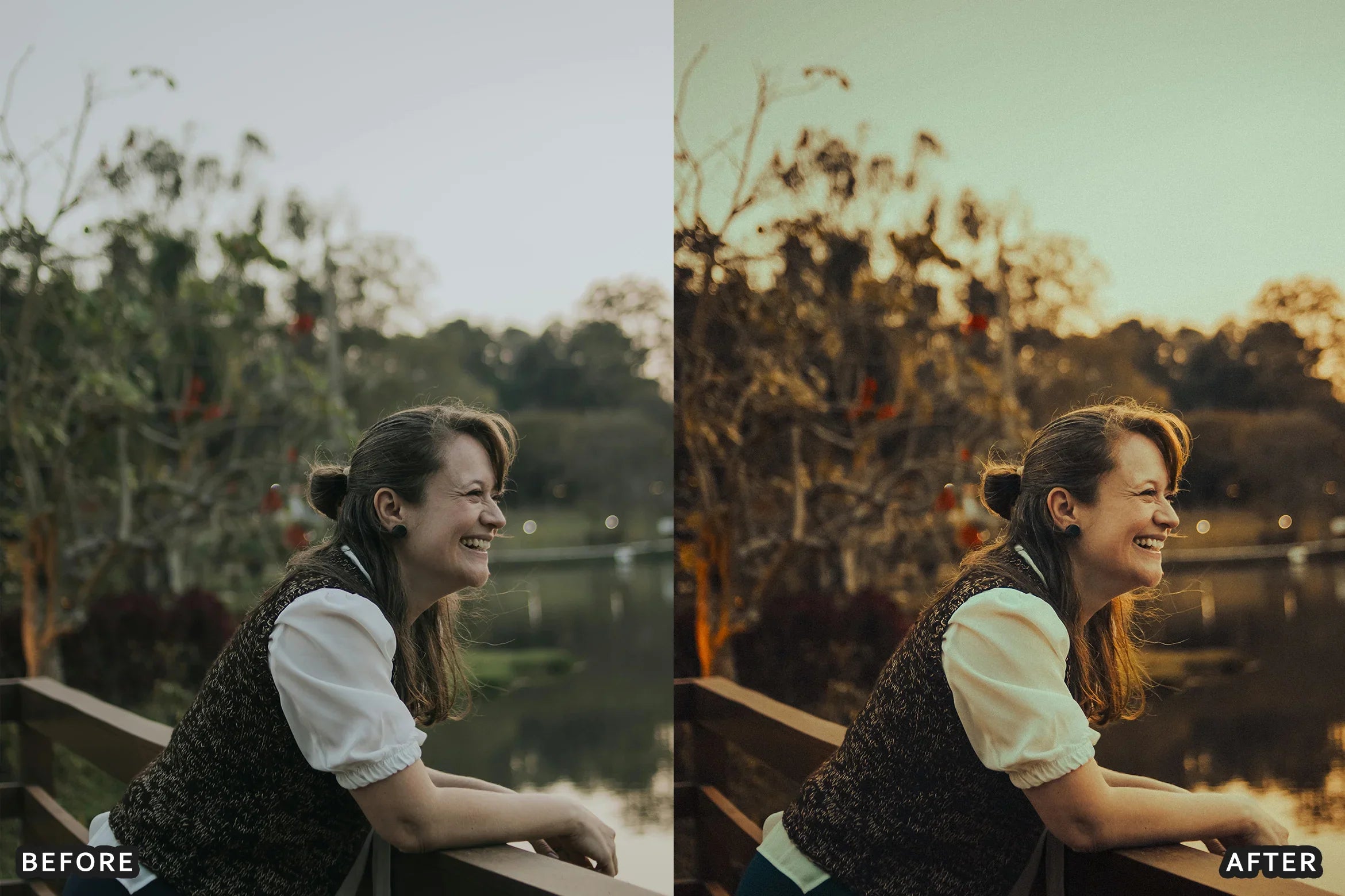 AI-Optimized Autumn Gold Tones Lightroom Presets - Lightroom Presets - by AAA Presets