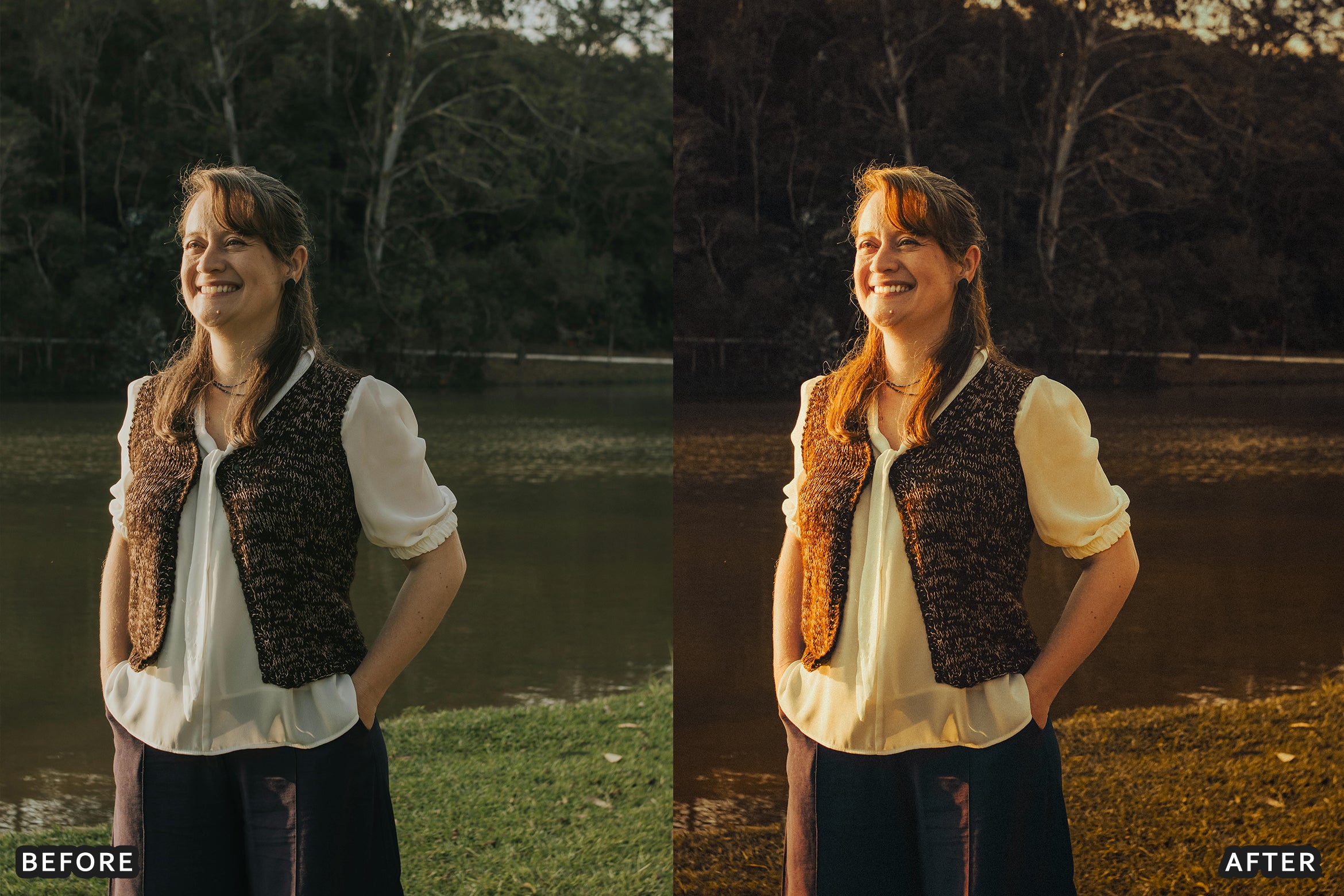 AI-Optimized Autumn Gold Tones Lightroom Presets - Lightroom Presets - by AAA Presets