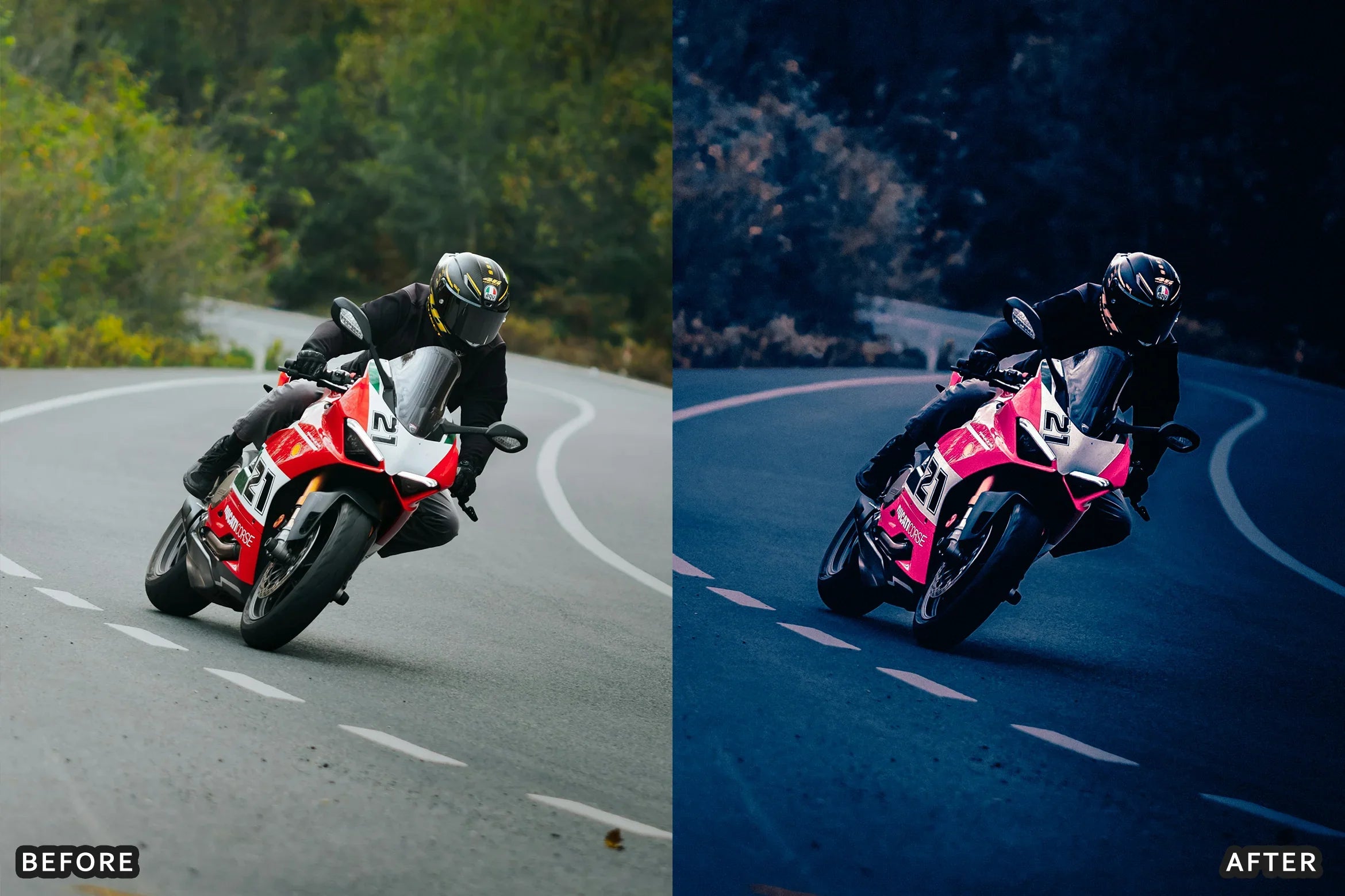 AI-Optimized Bike Influencer Lightroom Presets - Lightroom Presets - by AAA Presets