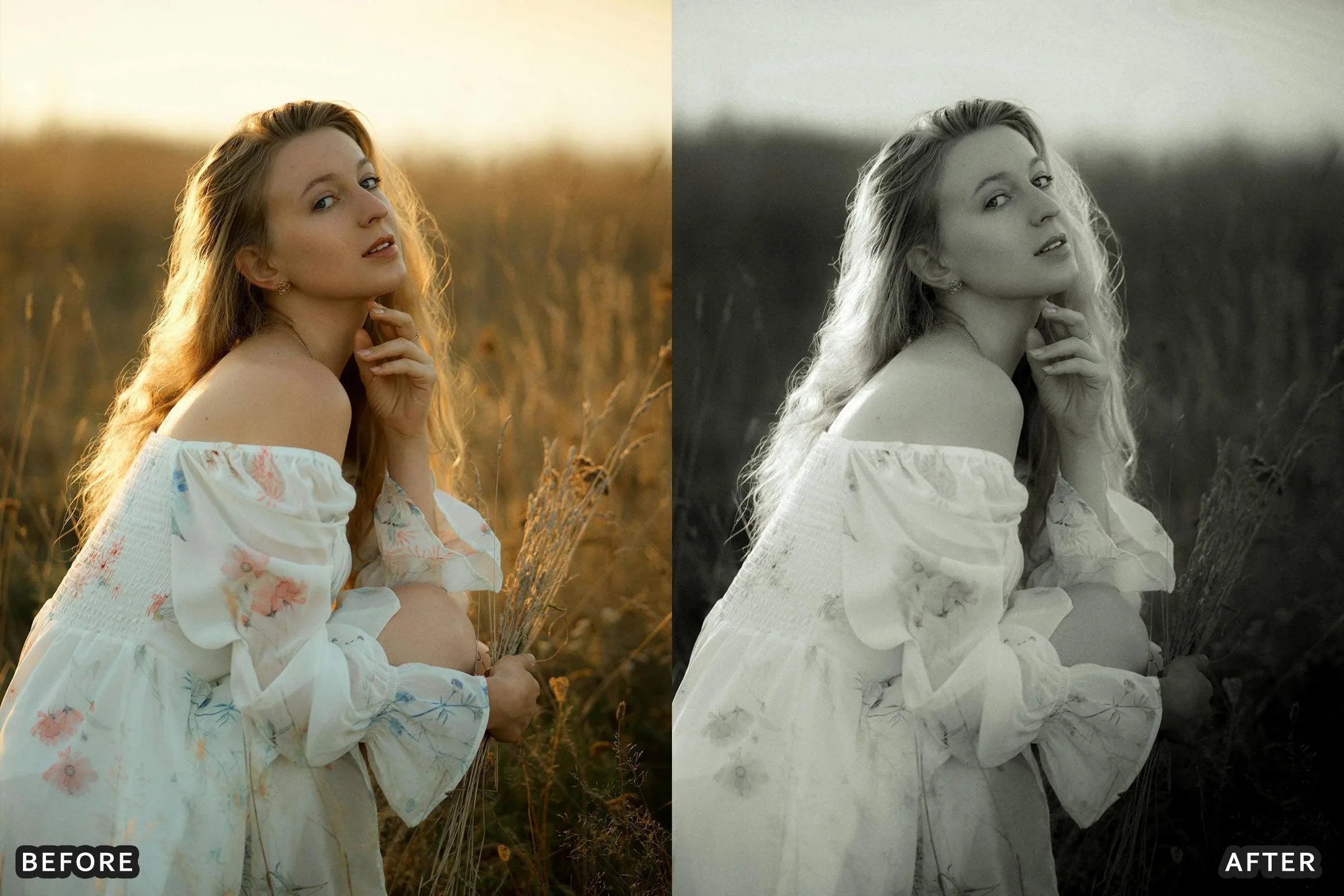 AI-Optimized Black and White Lightroom Presets - Lightroom Presets - by AAA Presets