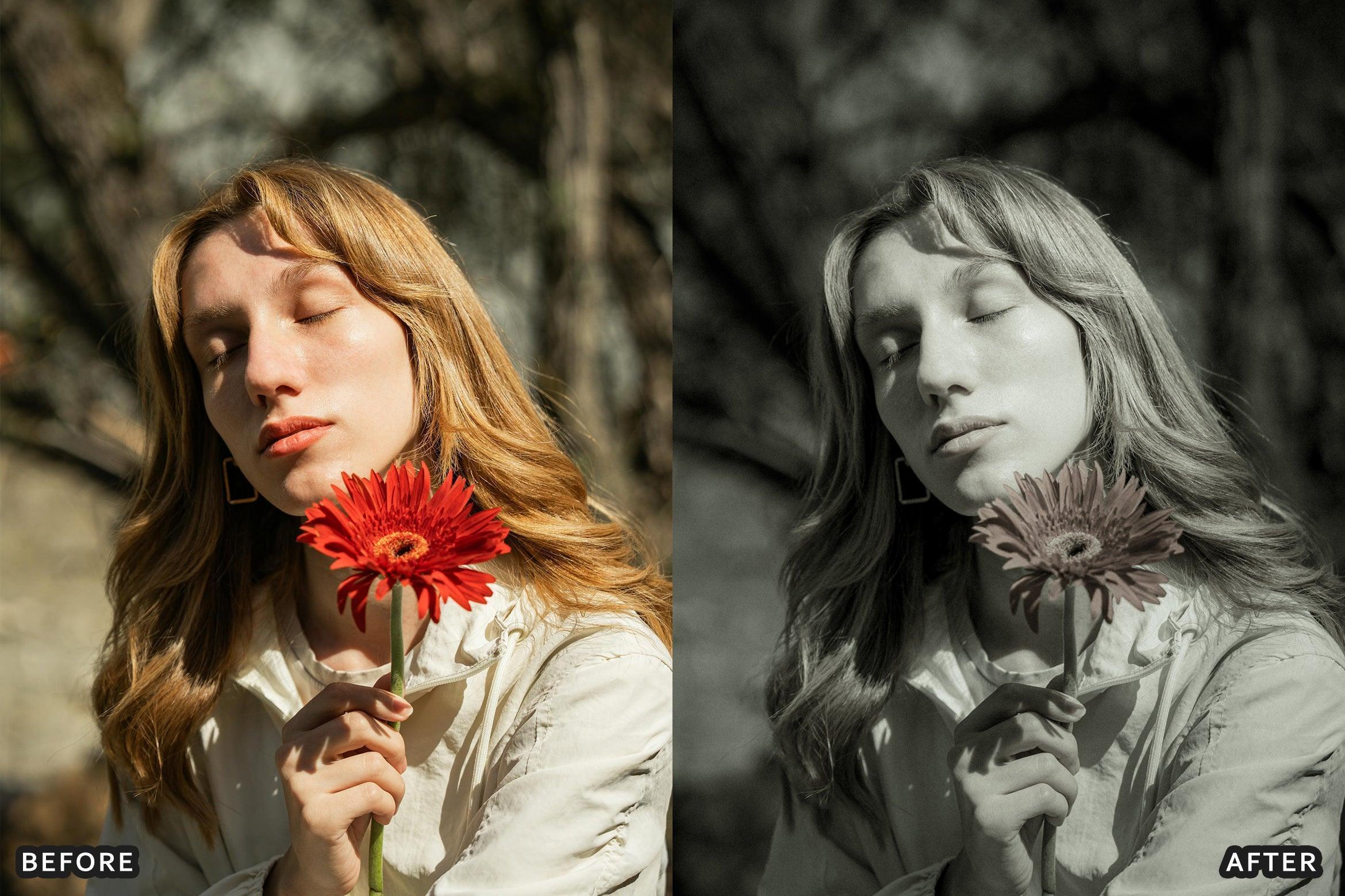 AI-Optimized Black and White Lightroom Presets - Lightroom Presets - by AAA Presets