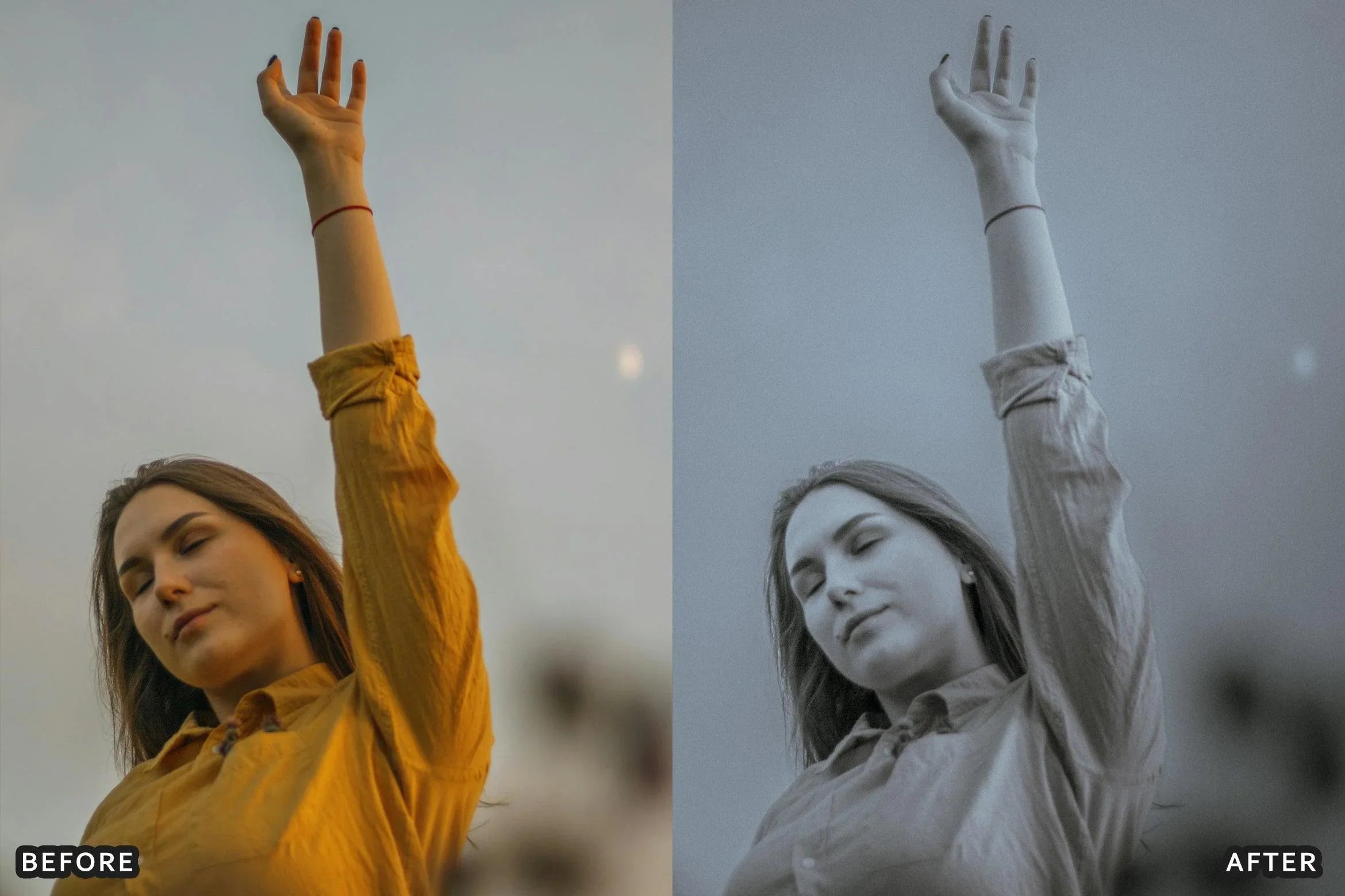 AI-Optimized Black and White Lightroom Presets - Lightroom Presets - by AAA Presets