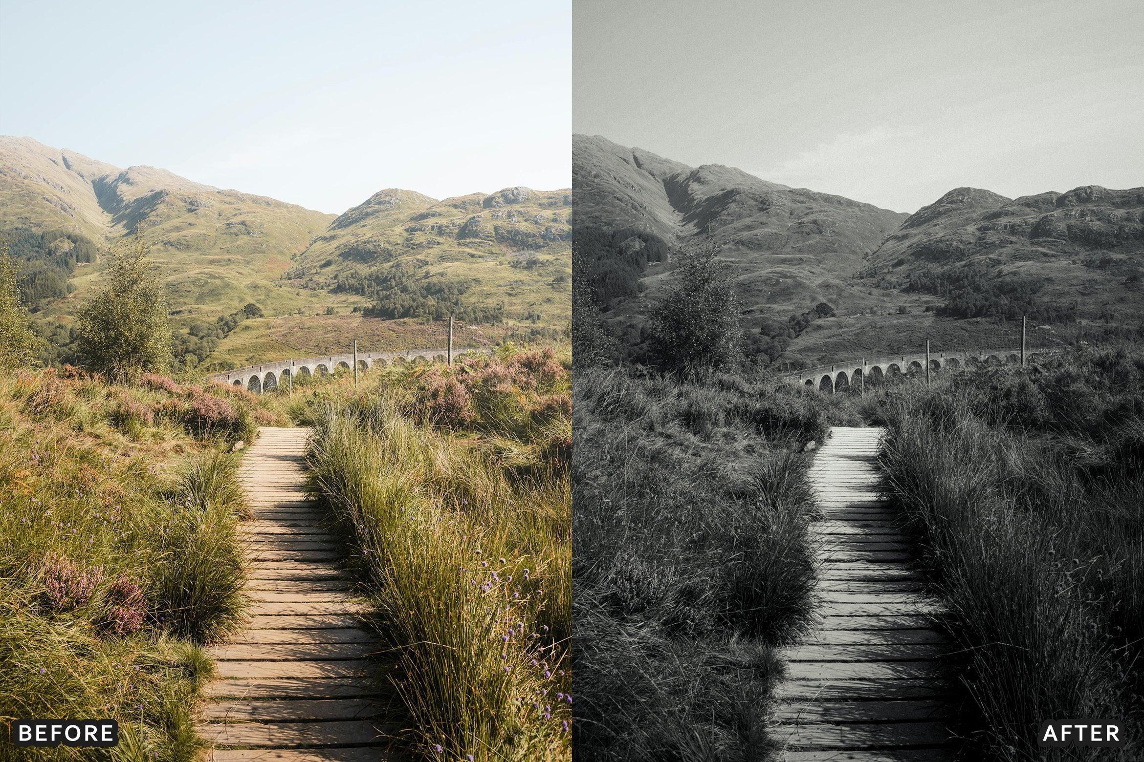 AI-Optimized Black and White Lightroom Presets - Lightroom Presets - by AAA Presets