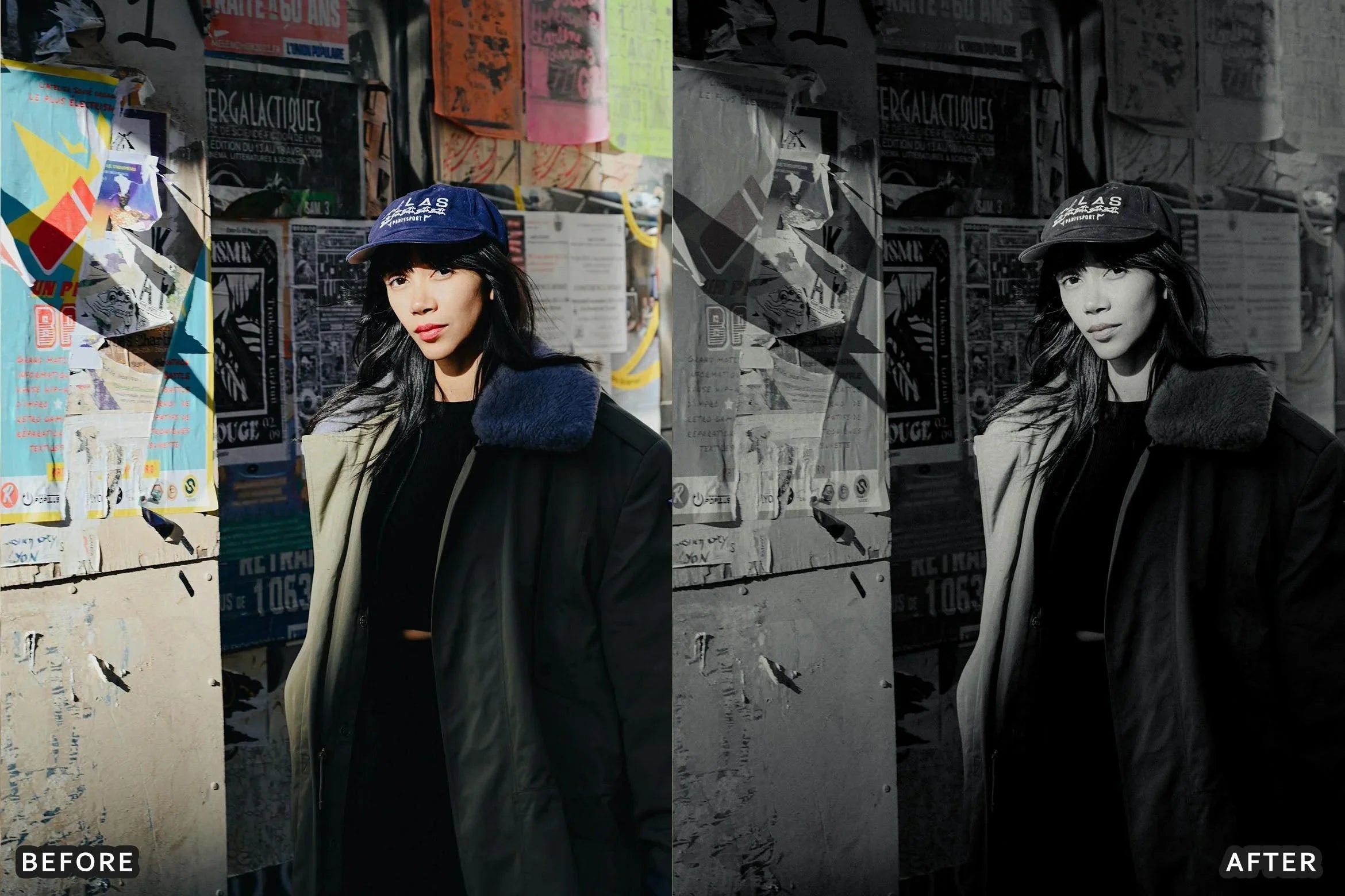 AI-Optimized Black and White Lightroom Presets - Lightroom Presets - by AAA Presets