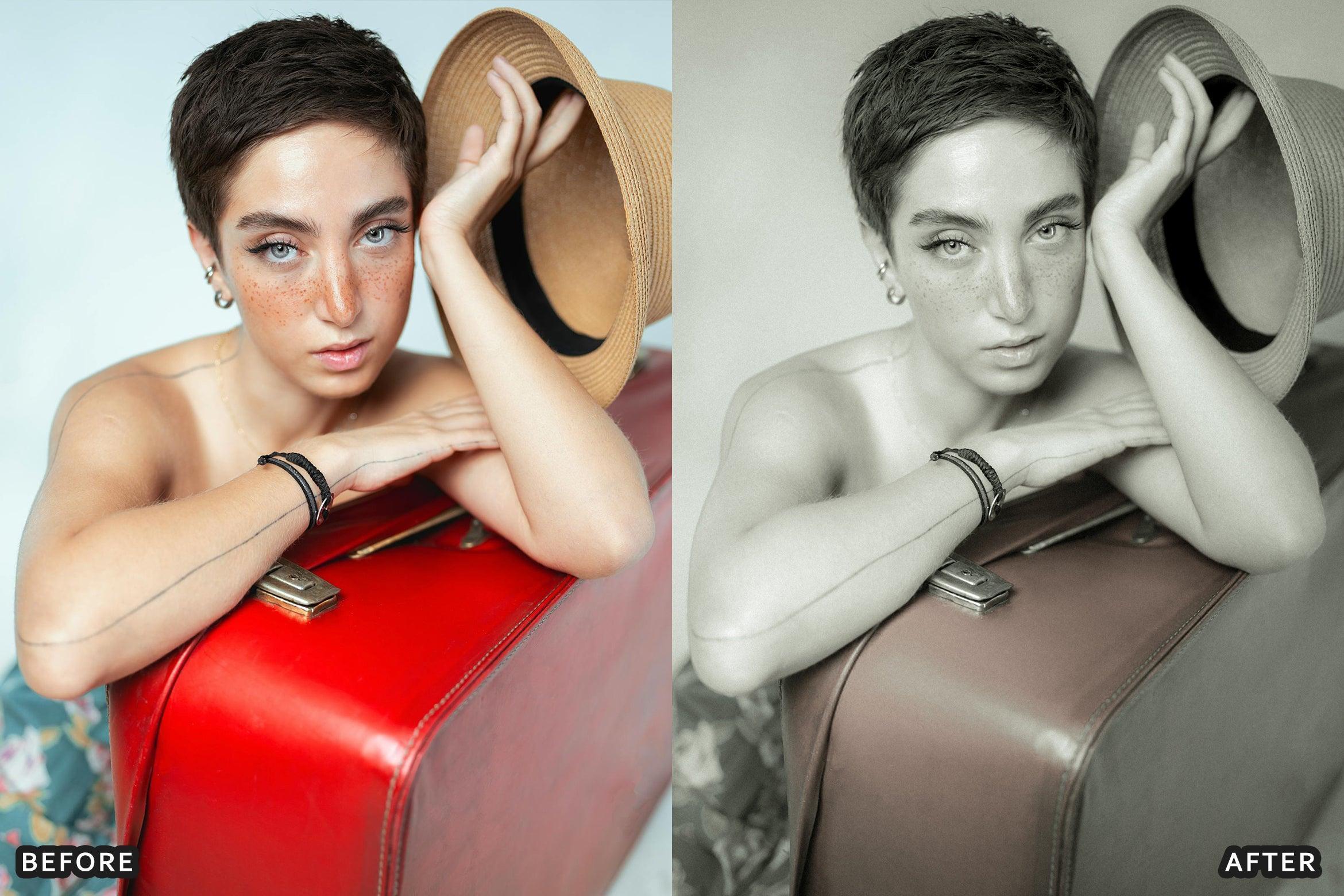 AI-Optimized Black and White Lightroom Presets - Lightroom Presets - by AAA Presets