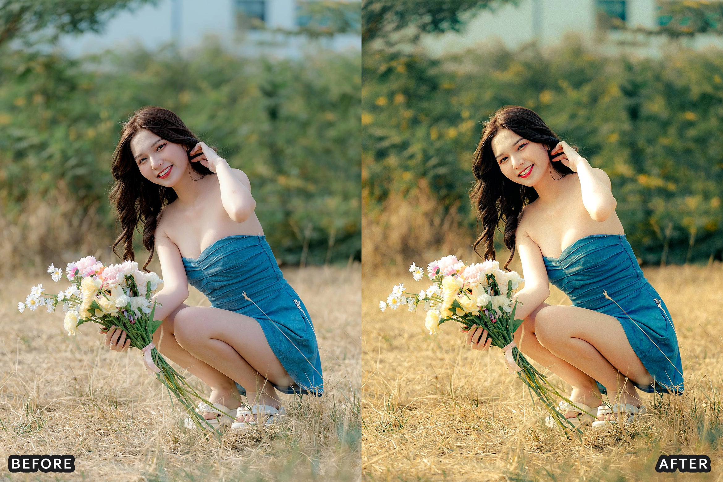 AI-Optimized Blush Meadow Tones Lightroom Presets - Lightroom Presets - by AAA Presets