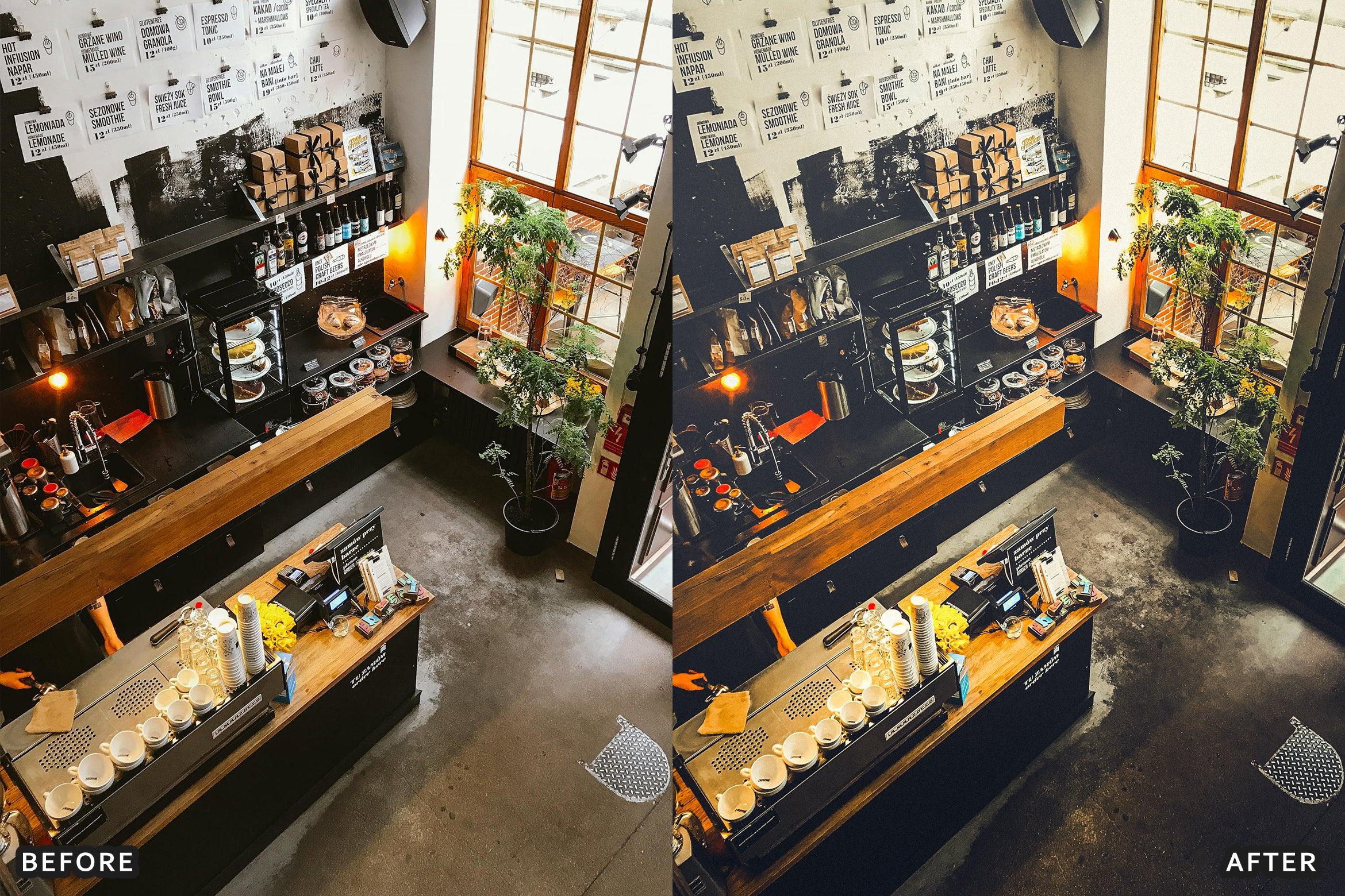 AI-Optimized Cafe Mood Lightroom Presets - Lightroom Presets - by AAA Presets