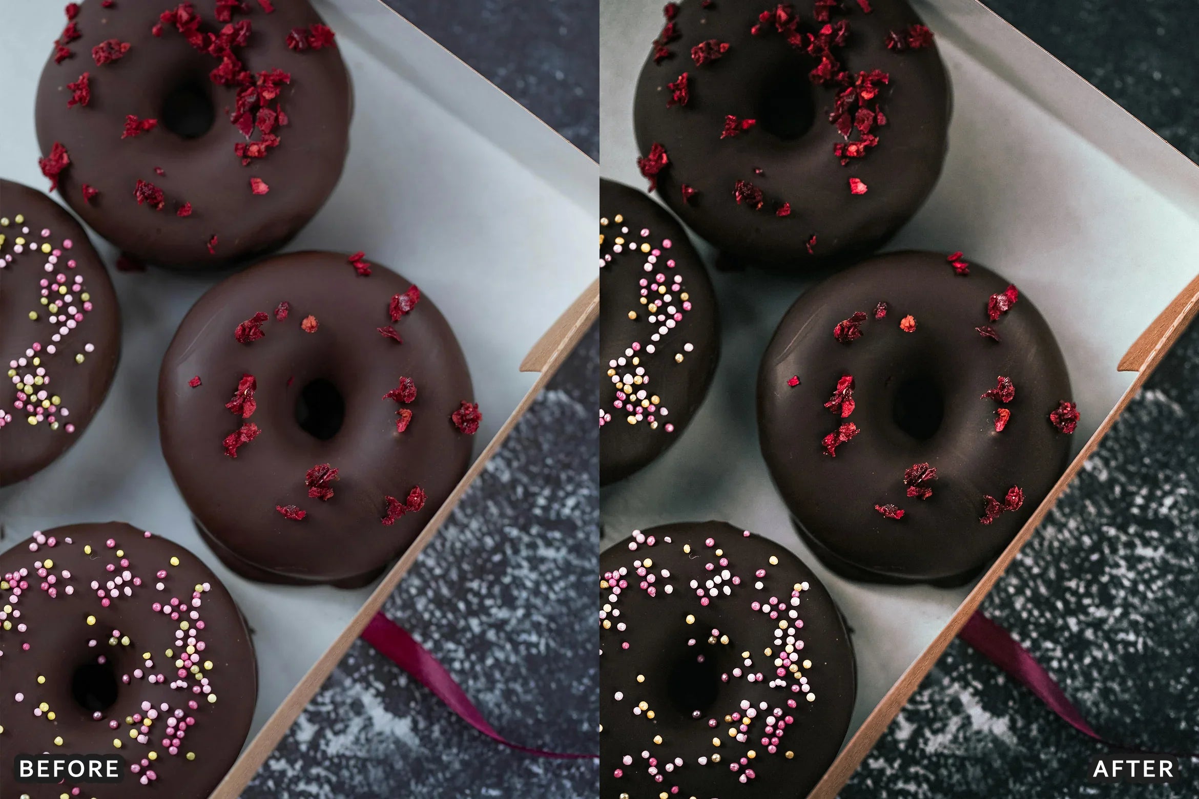 AI-Optimized Cake Photoshoot Lightroom Presets - Lightroom Presets - by AAA Presets