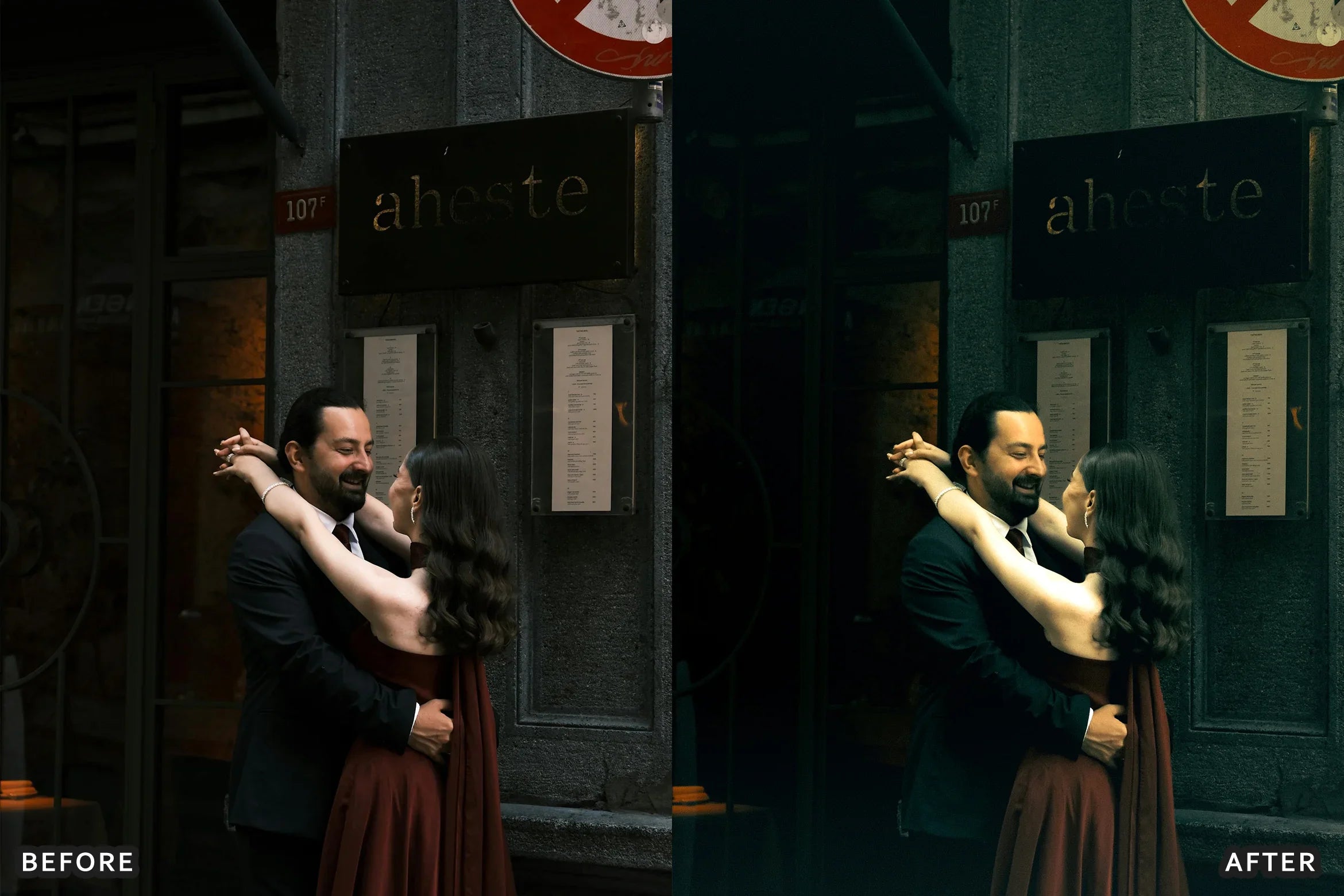 AI-Optimized Champagne Noir Glam Lightroom Presets - Lightroom Presets - by AAA Presets