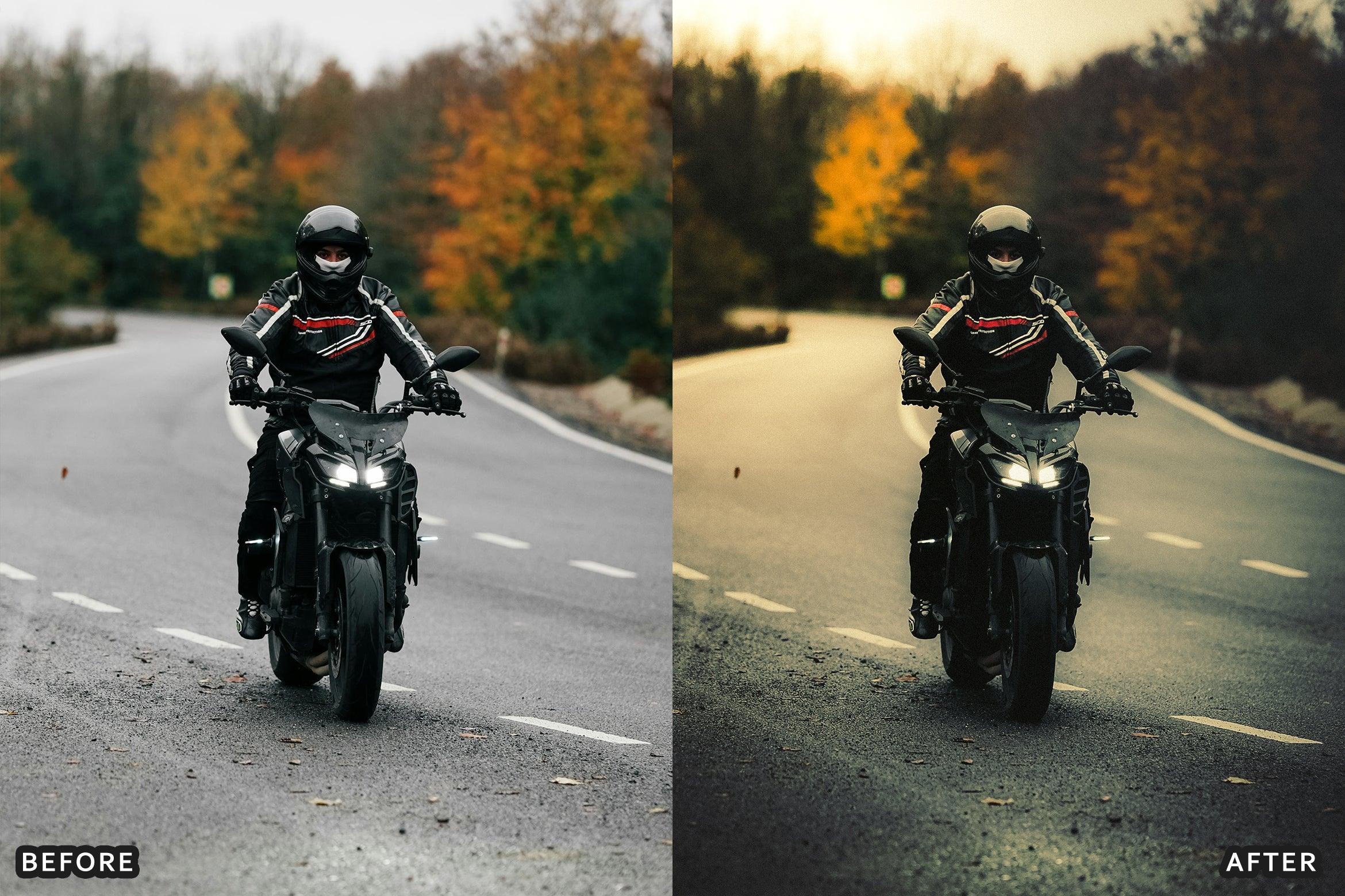 AI-Optimized Cinematic Bike Lightroom Presets - Lightroom Presets - by AAA Presets