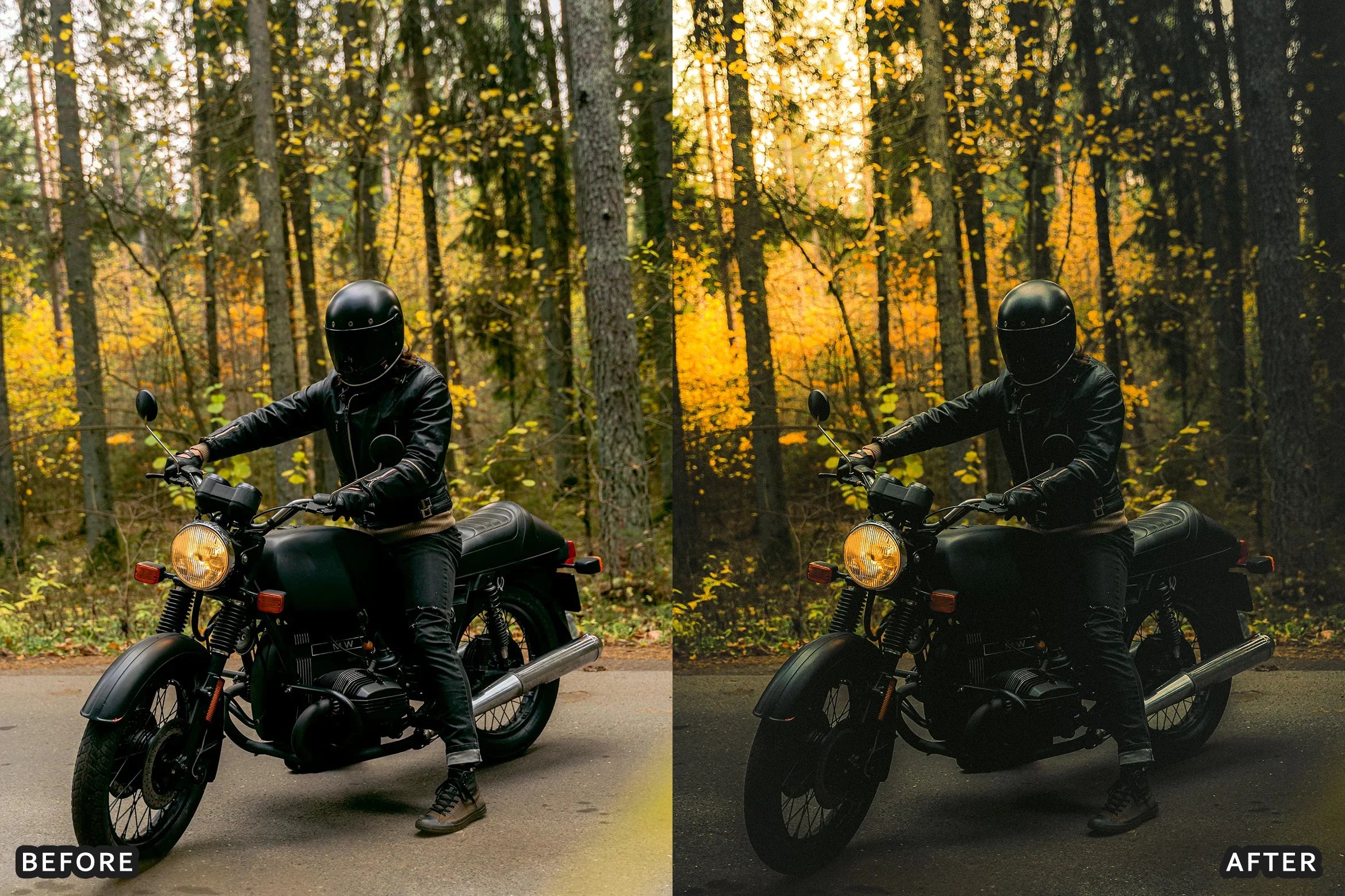 AI-Optimized Cinematic Bike Lightroom Presets - Lightroom Presets - by AAA Presets