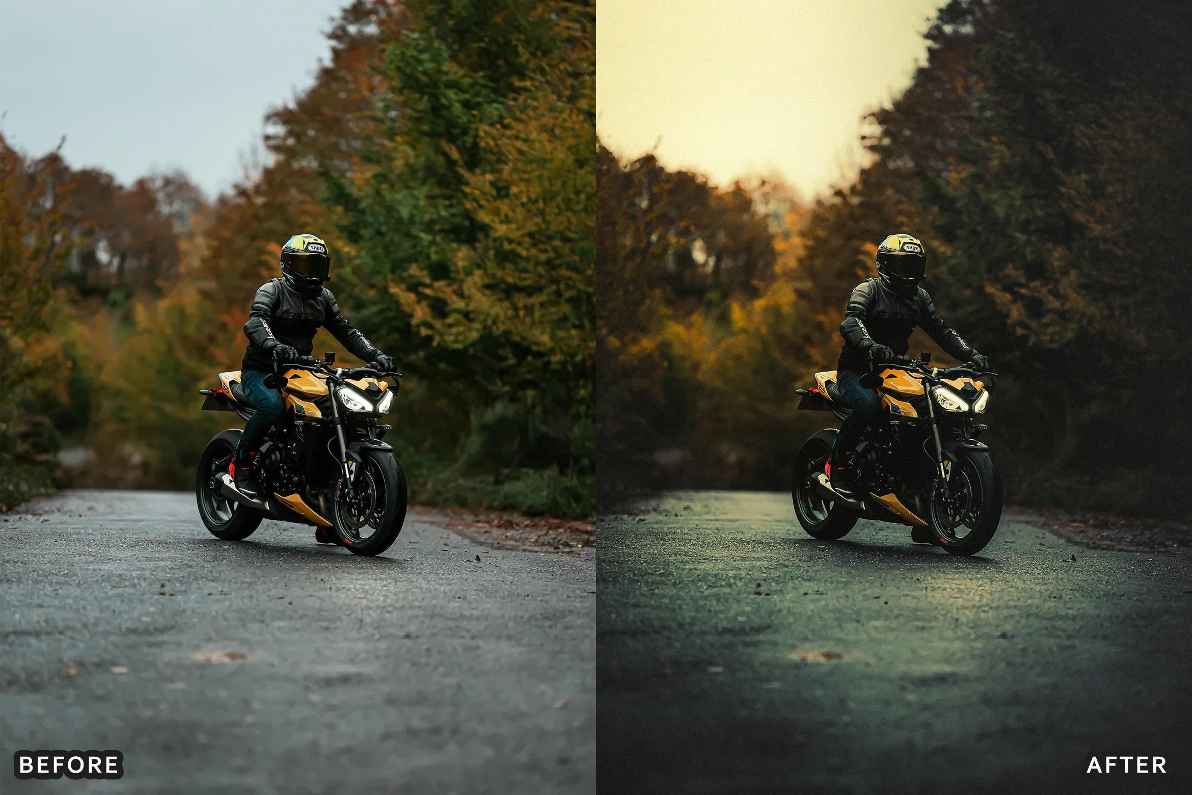 AI-Optimized Cinematic Bike Lightroom Presets - Lightroom Presets - by AAA Presets