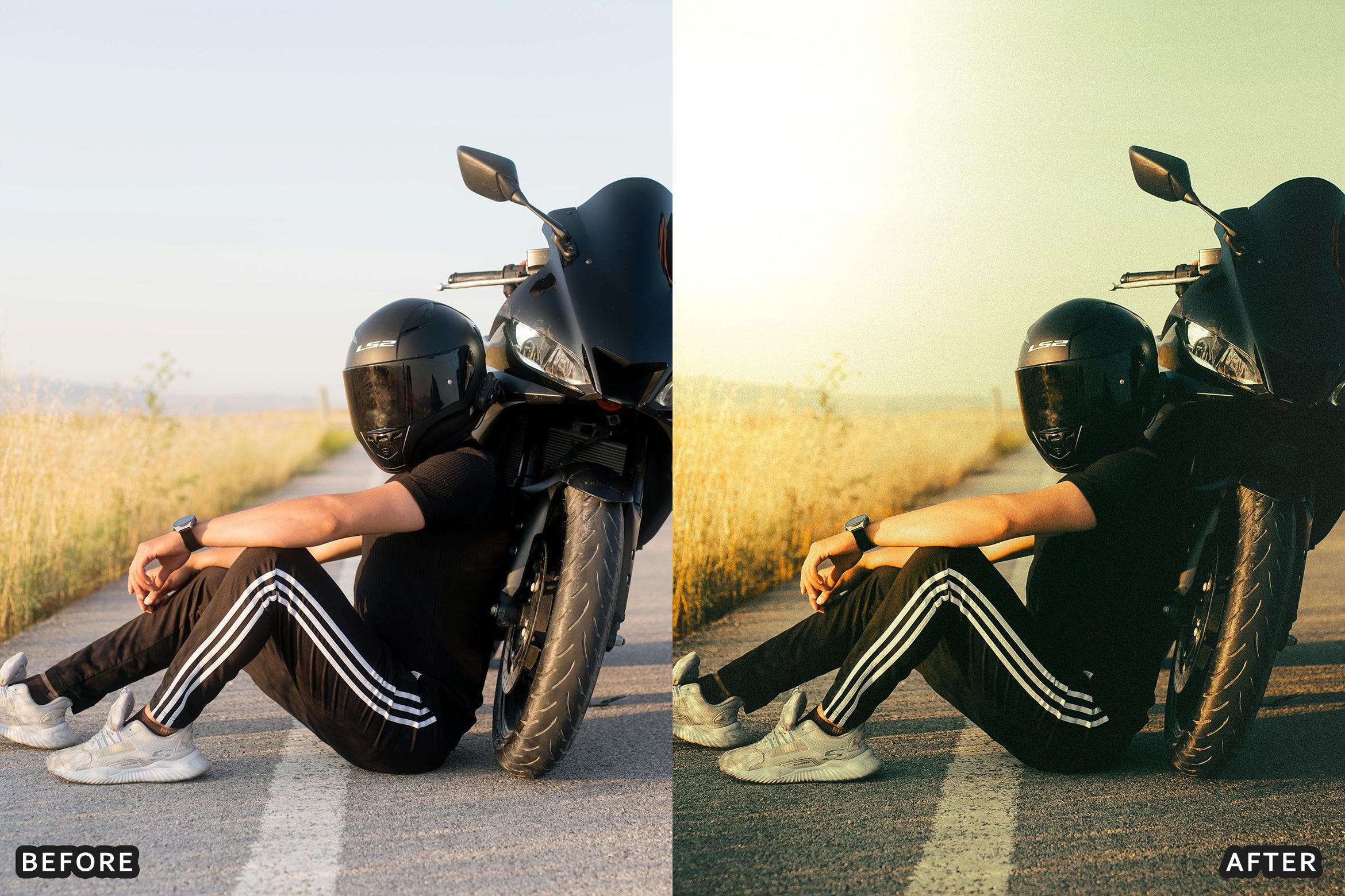 AI-Optimized Cinematic Bike Lightroom Presets - Lightroom Presets - by AAA Presets