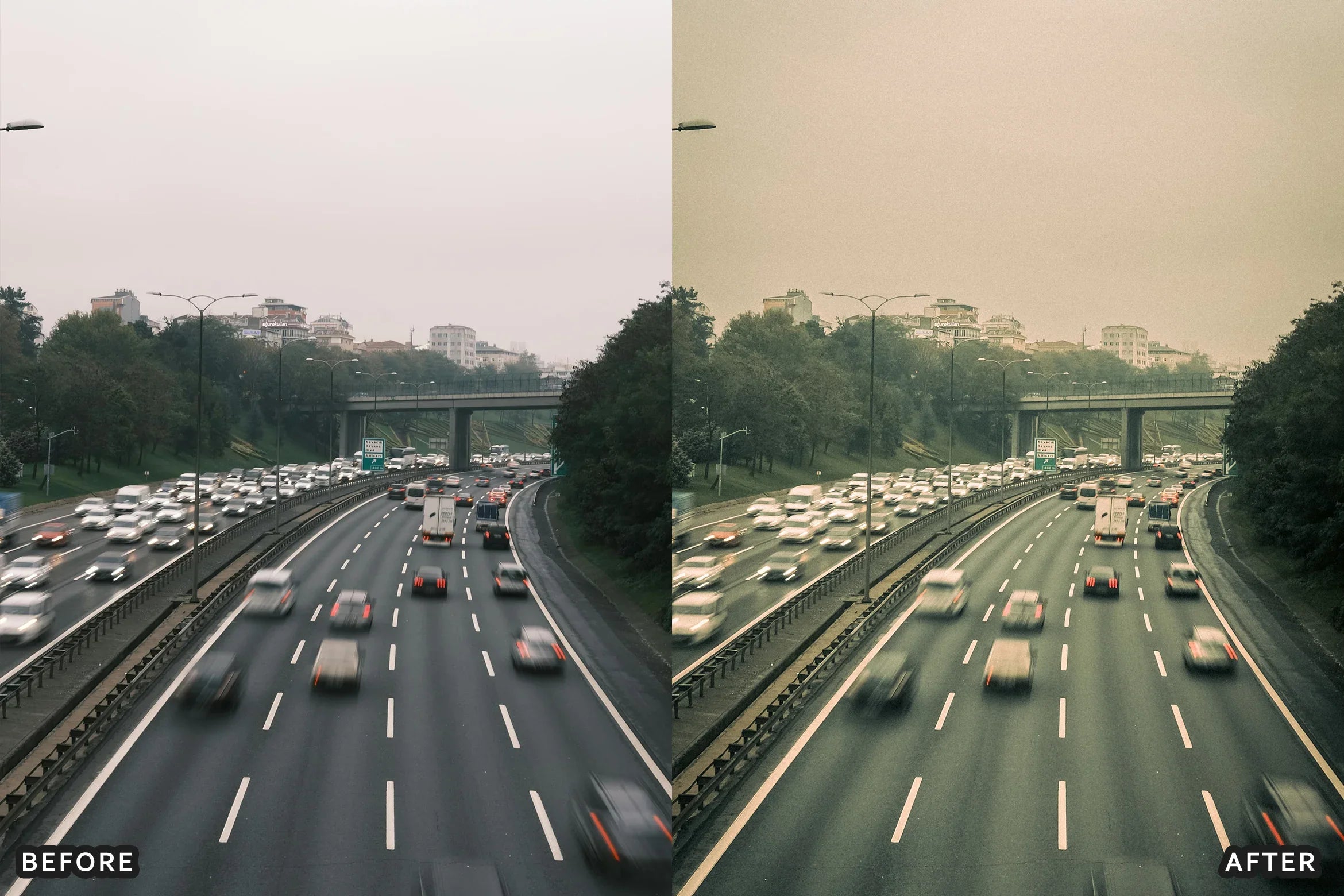 AI-Optimized Cinematic Gloomy Urban Look Lightroom Presets - Lightroom Presets - by AAA Presets