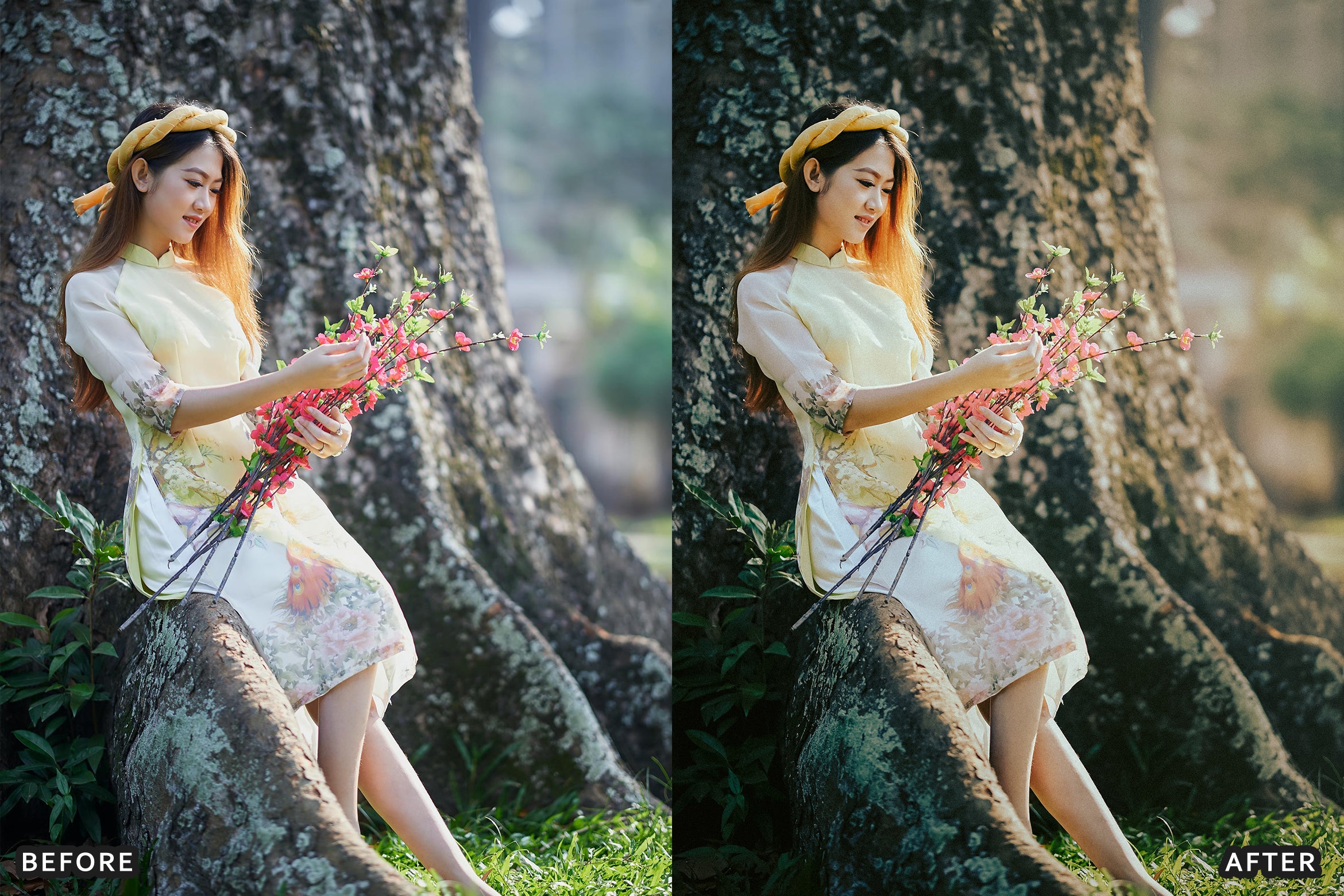 AI-Optimized Cinematic Spring Light Lightroom Presets - Lightroom Presets - by AAA Presets