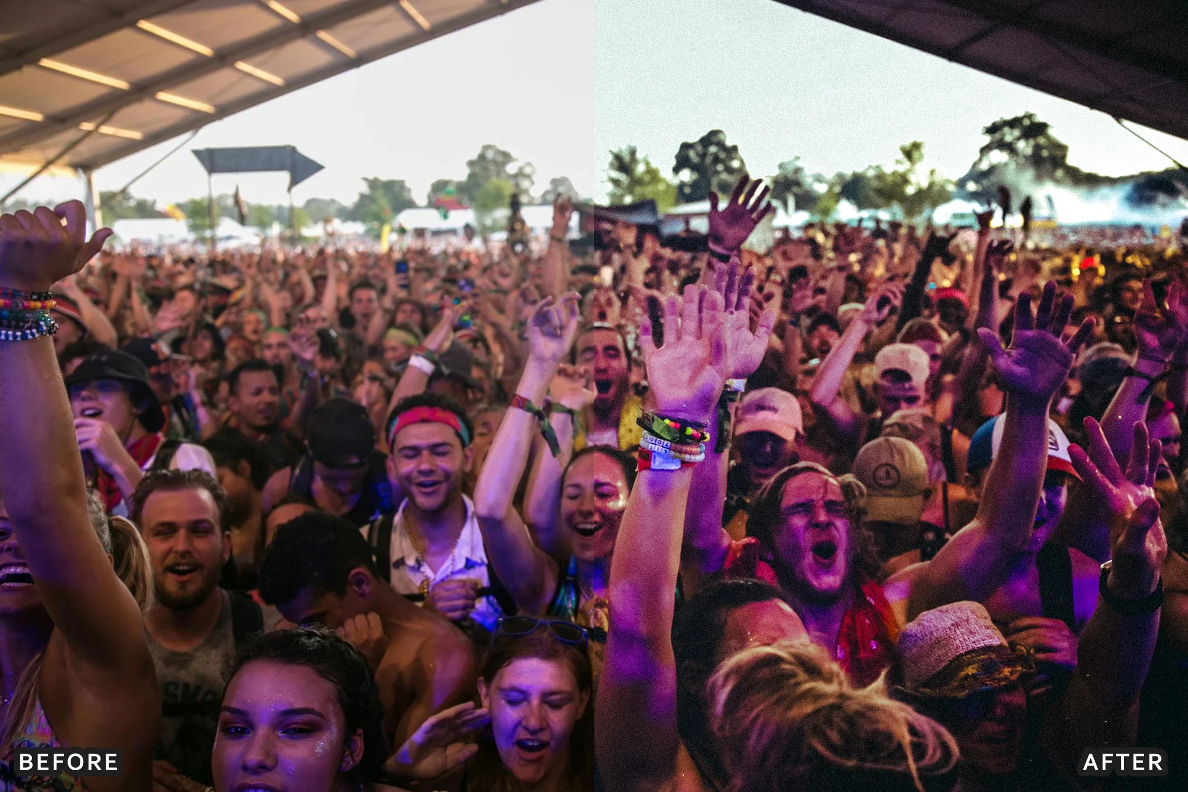 AI-Optimized Concert Music Festival Lightroom Presets - Lightroom Presets - by AAA Presets