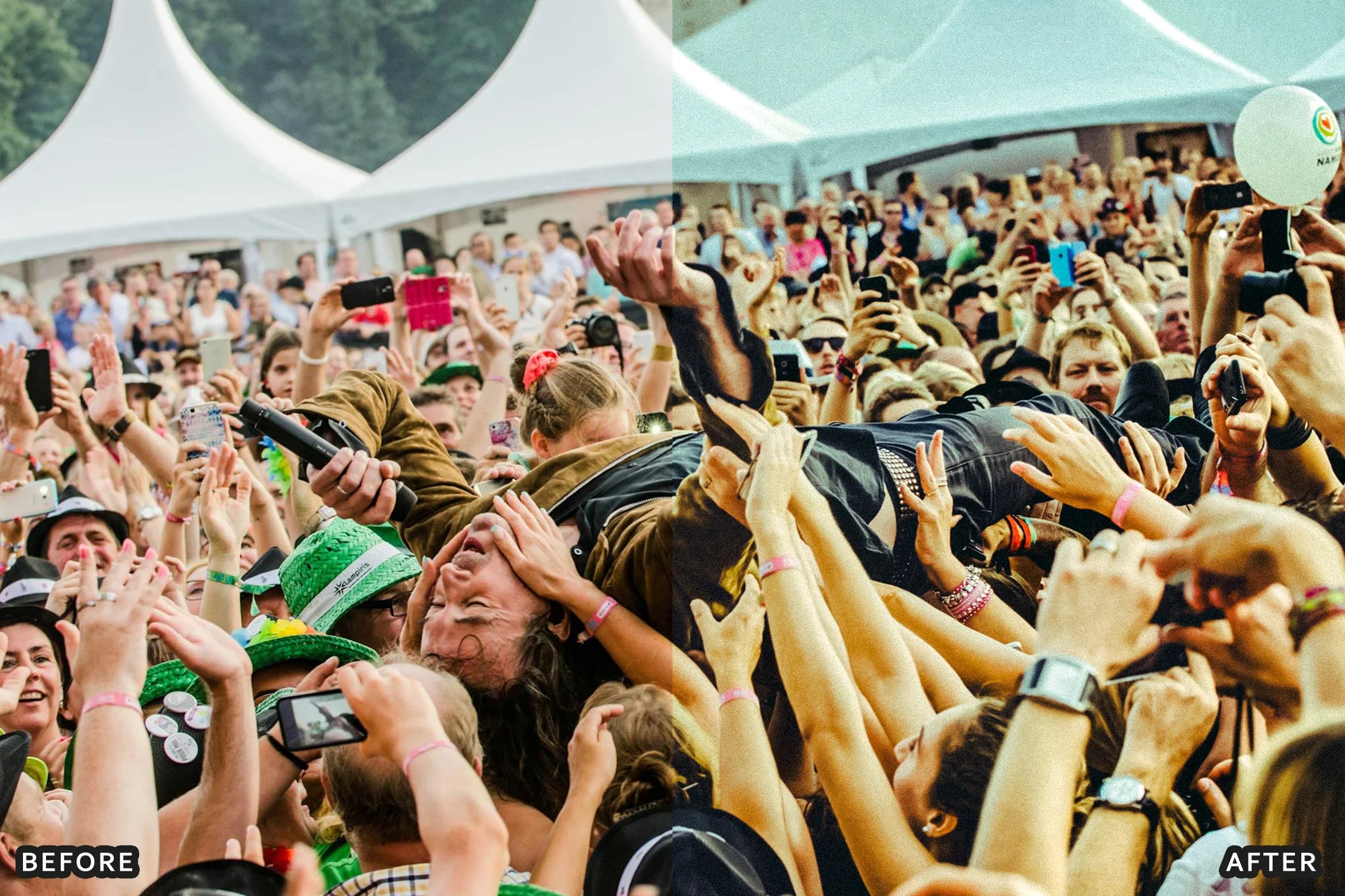 AI-Optimized Concert Music Festival Lightroom Presets - Lightroom Presets - by AAA Presets