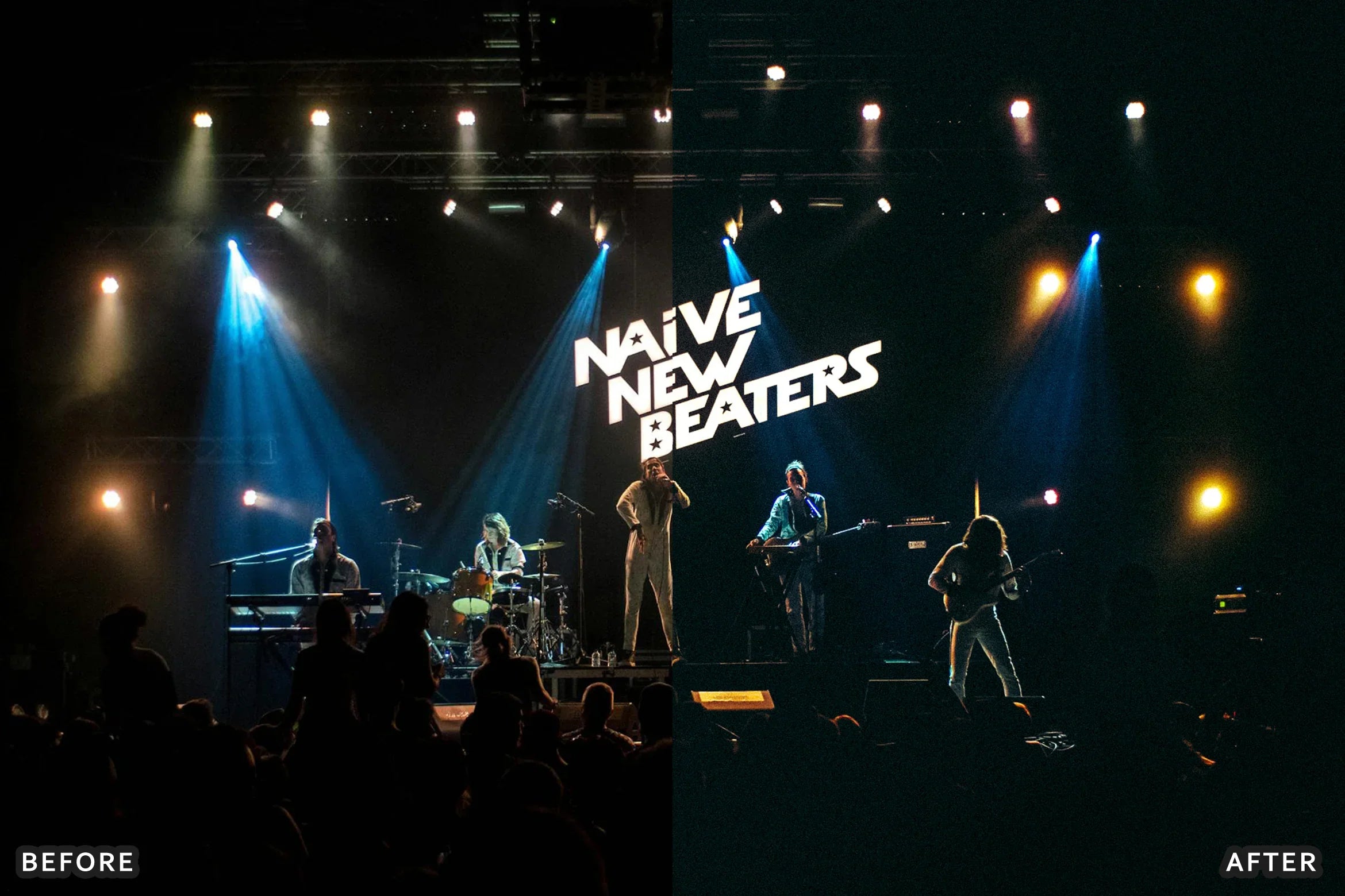 AI-Optimized Concert Music Festival Lightroom Presets - Lightroom Presets - by AAA Presets