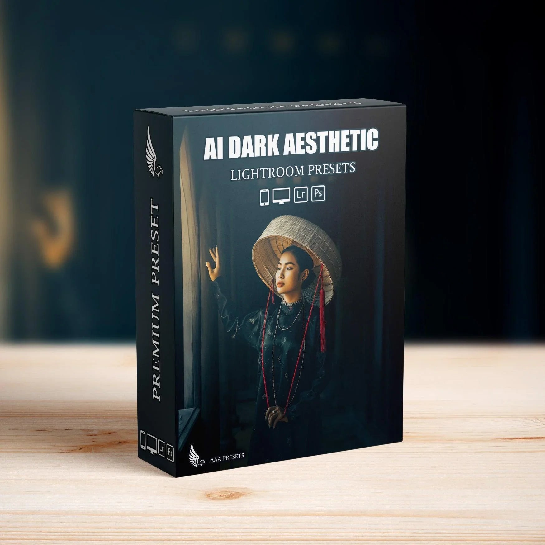 AI-Optimized Dark Aesthetic Lightroom Presets - Lightroom Presets - by AAA Presets