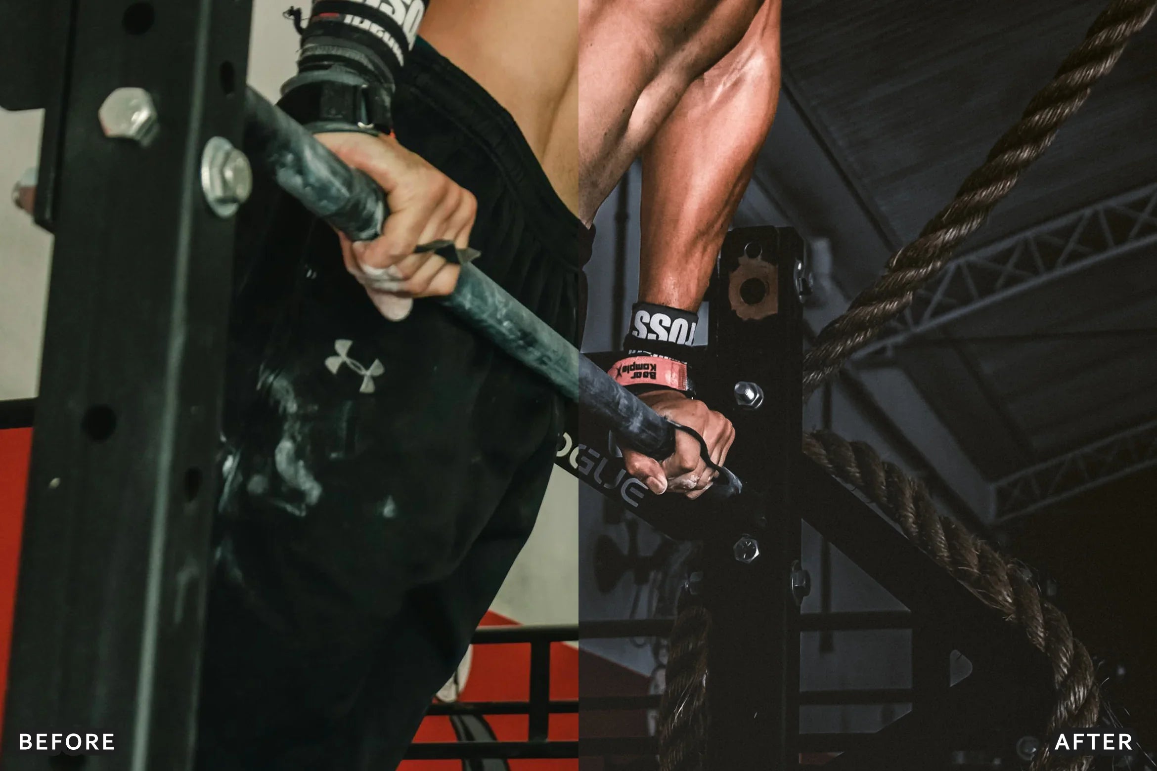 AI-Optimized Dark Black Gym Lightroom Presets - Lightroom Presets - by AAA Presets